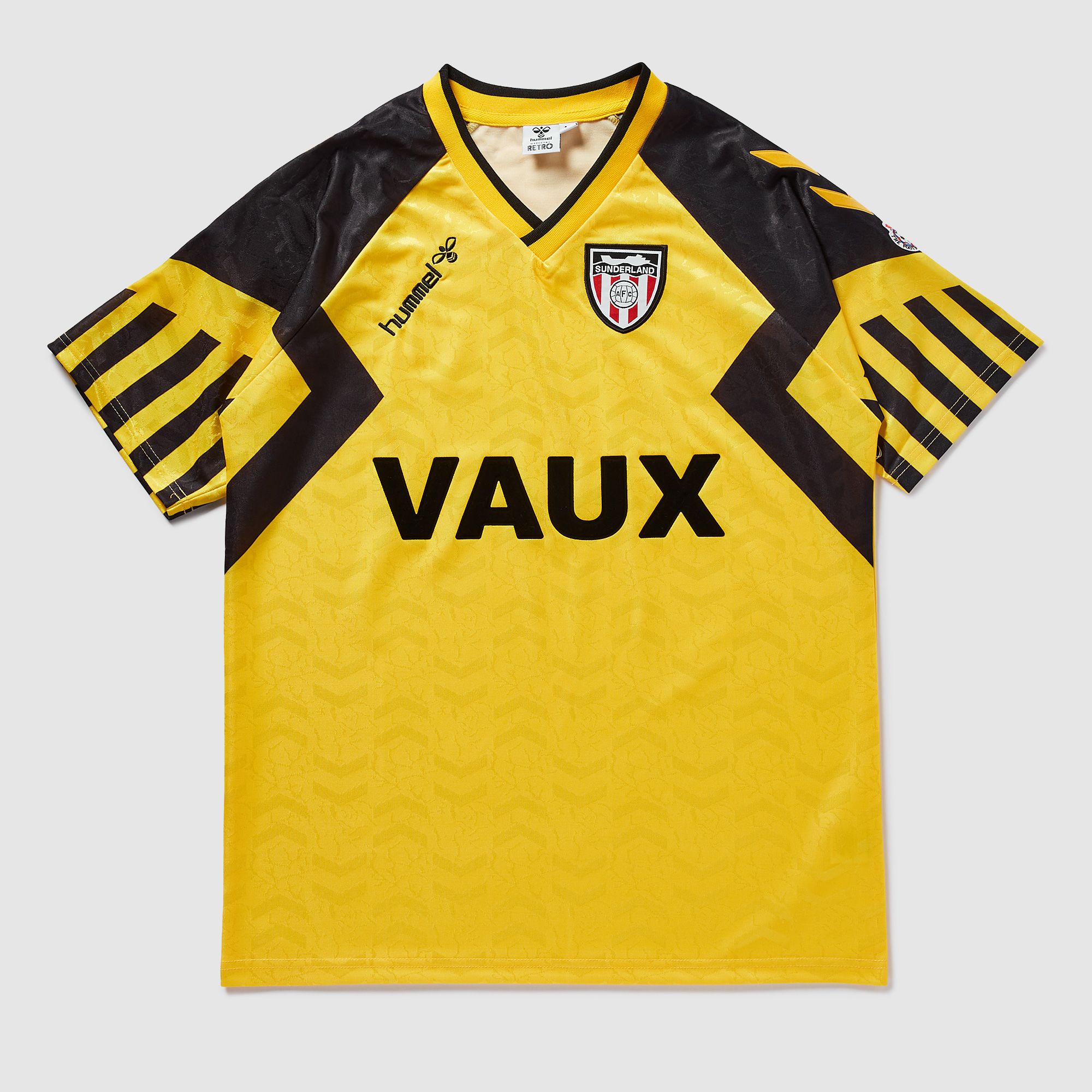 Hummel Sunderland 1992 Retro Third Shirt Yellow