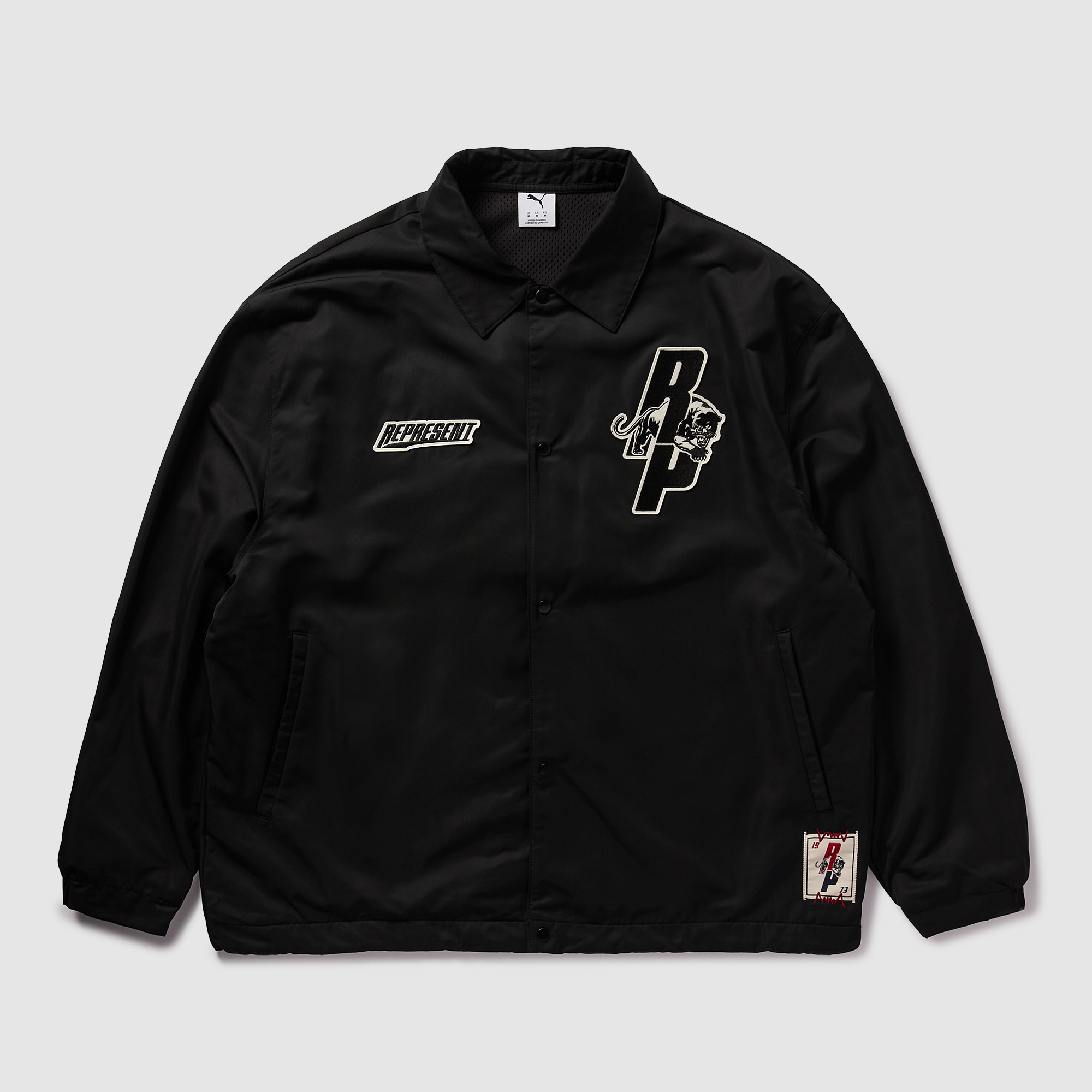 Puma X Represent Coaches Jacket Black