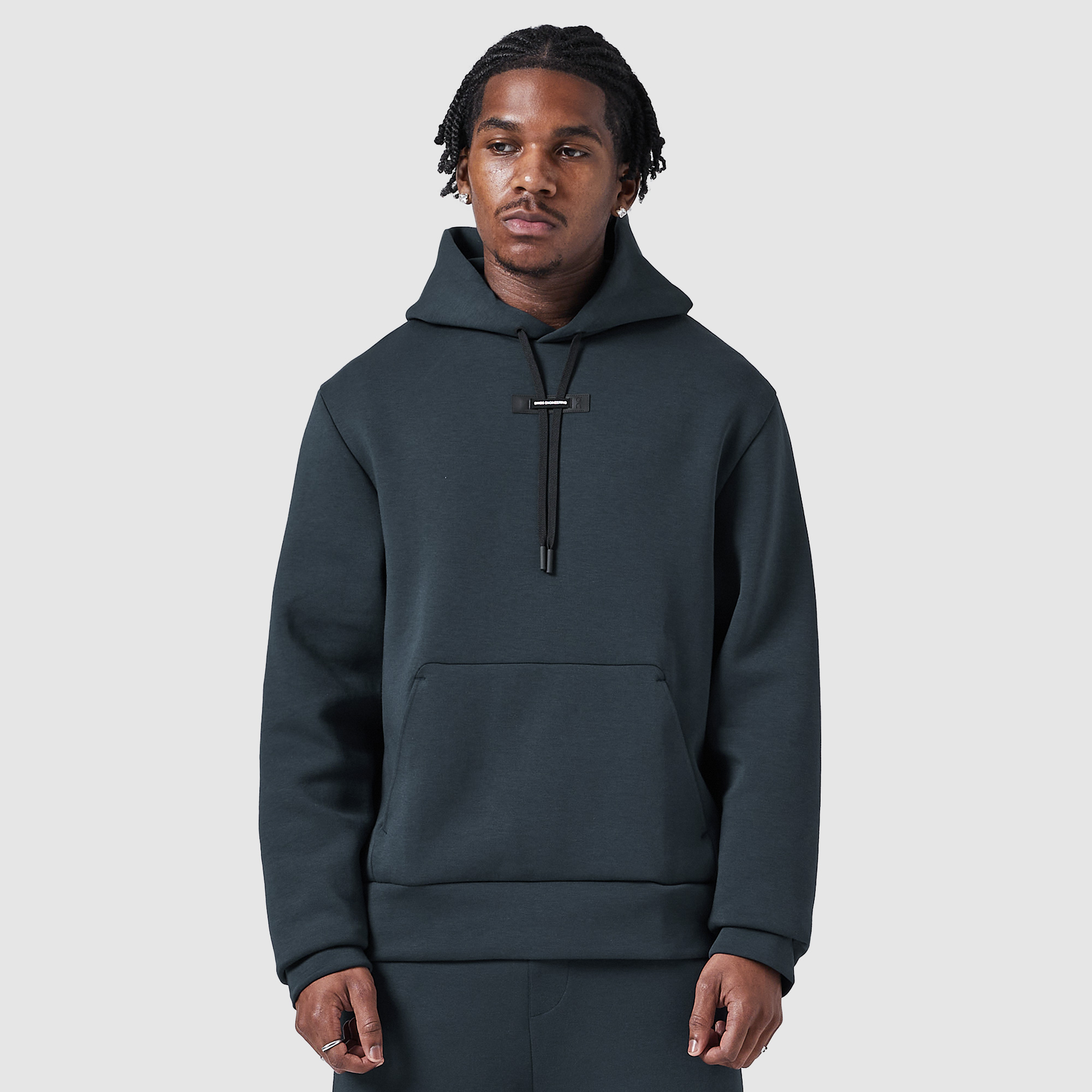 On Focus Tech Hoodie - Navy - Tops - Mens Clothing |