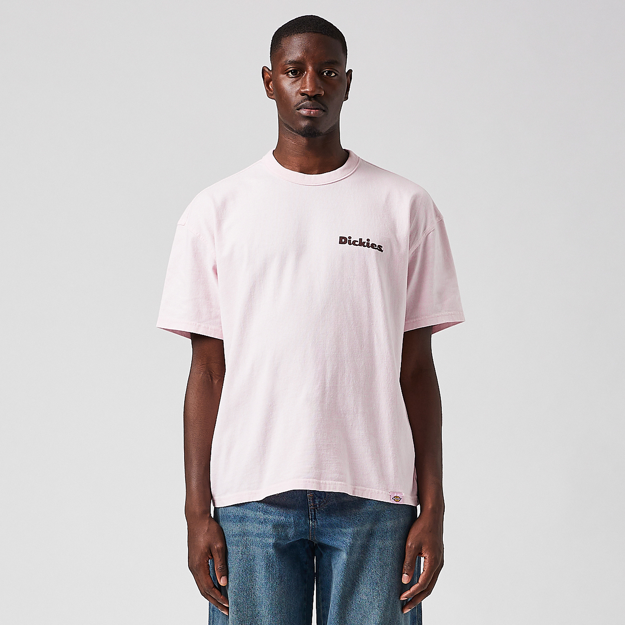 Dickies Slayden T Shirt Winsome Orchid Pink