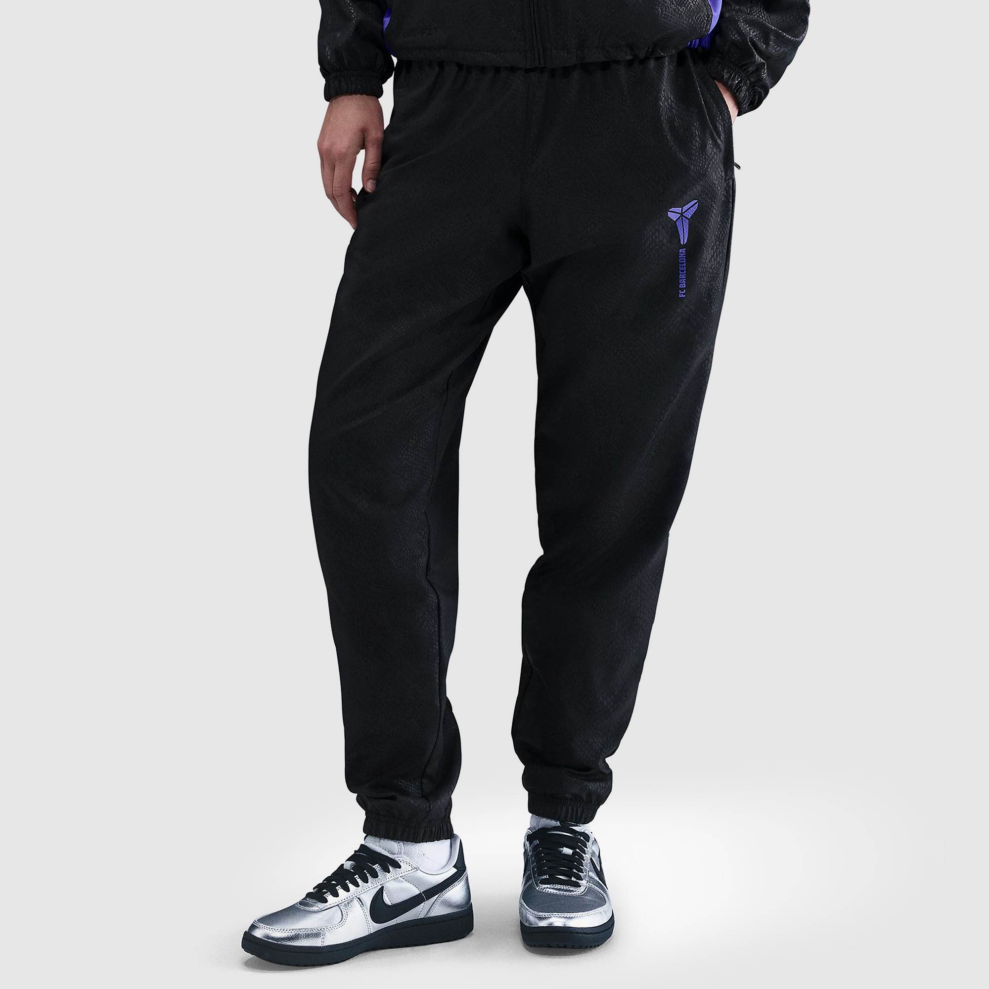 Nike Fc Barcelona 25 26 Womens Gx Away Track Pant Black