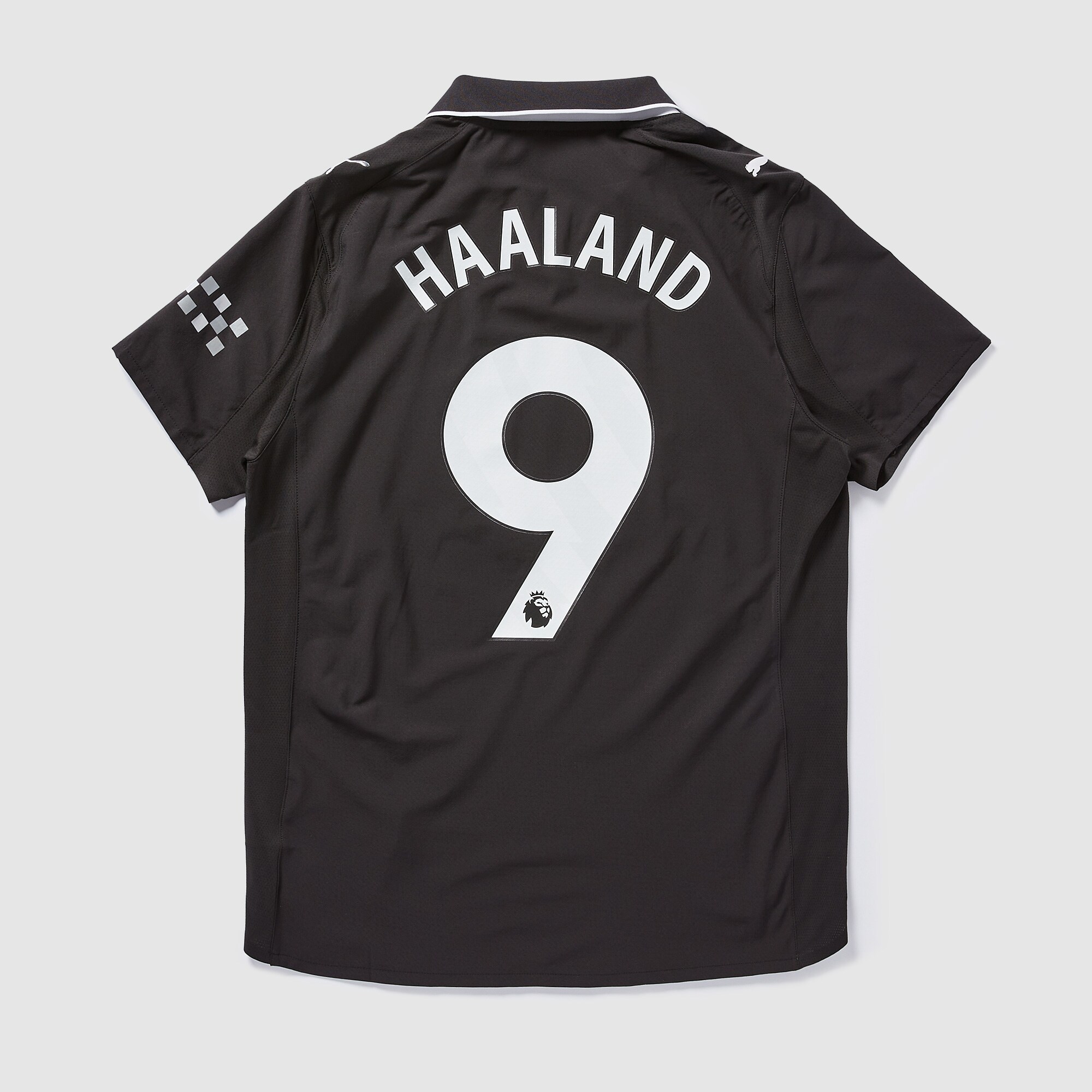 Puma Manchester City 25/26 Authentic Away Shirt with Haaland 9