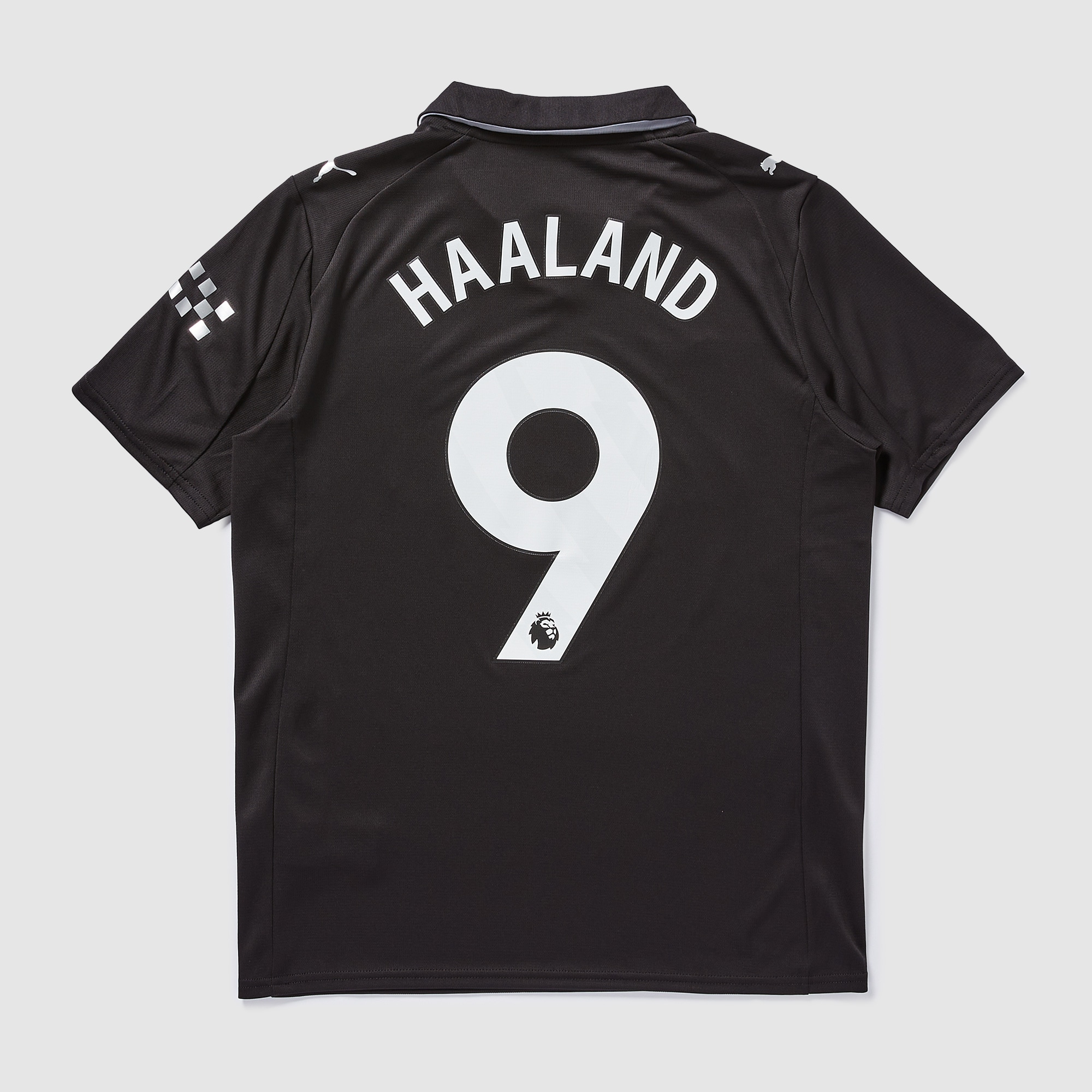 Puma Manchester City 25/26 Away Shirt with Haaland 9 - Puma Black