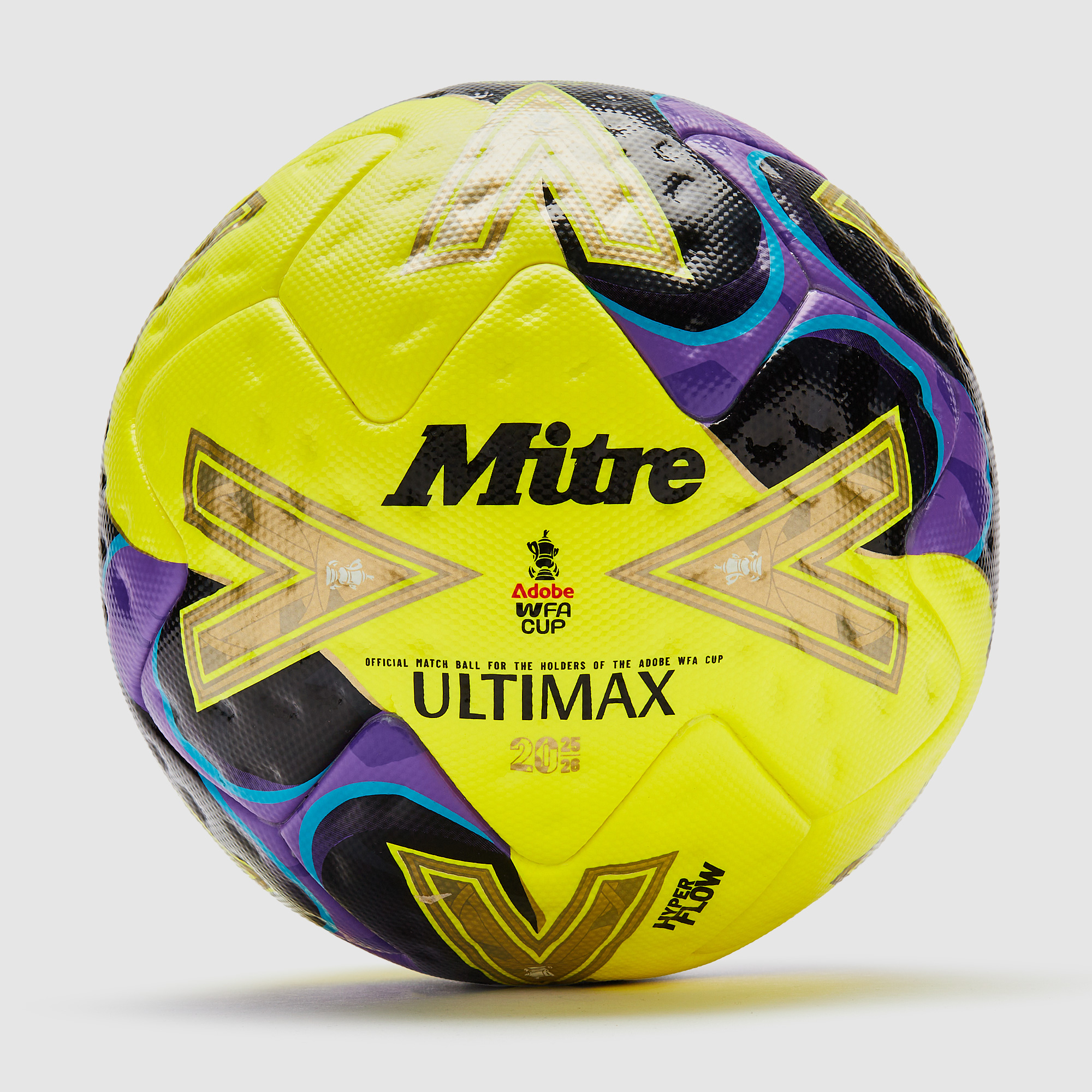 Mitre Womens Fa Cup 25 26 Winners Ultimax Pro Football Green