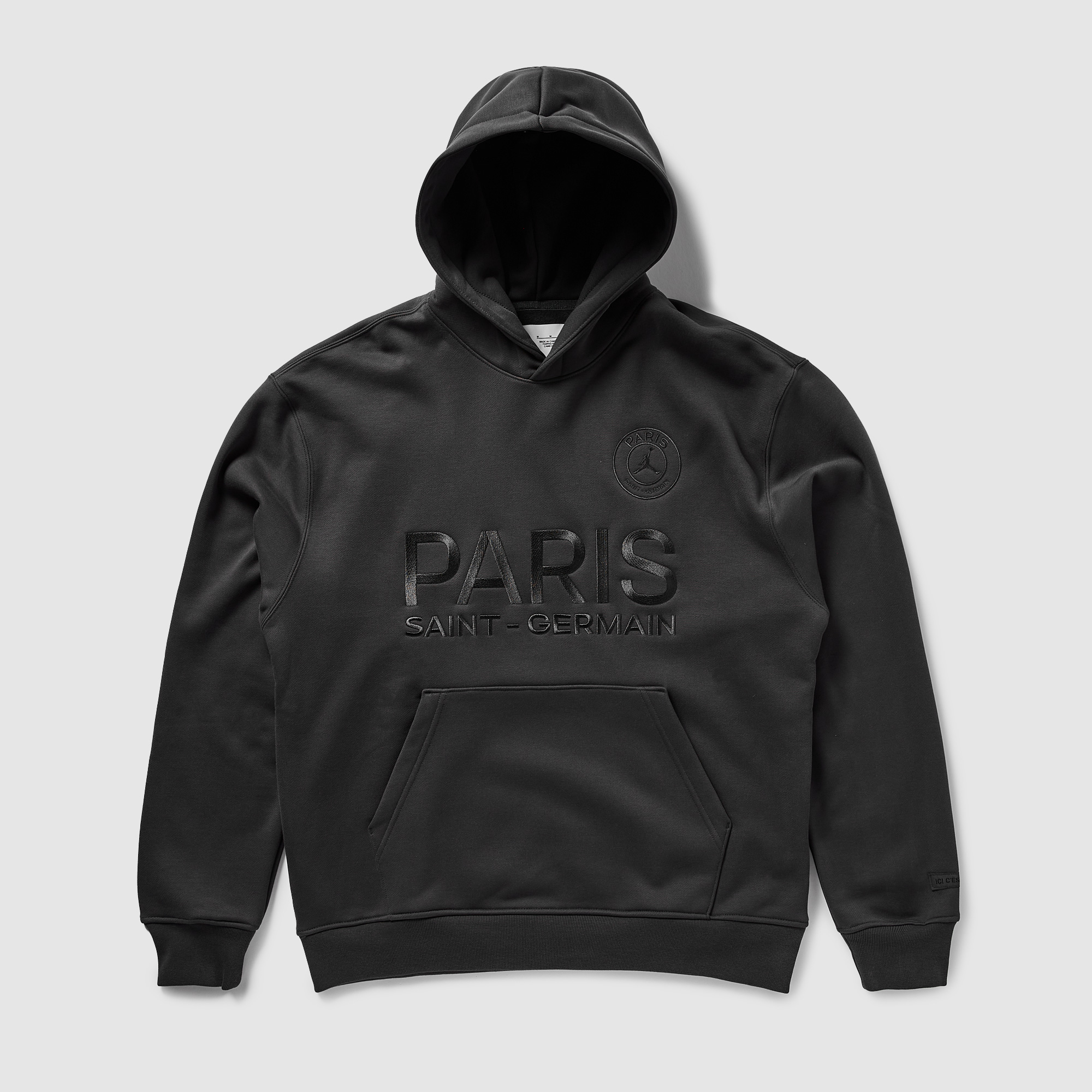 Sweat à Capuche Homme Supporter De Foot - Noir - Tailles S à 5XL - Gildan Heavy Blend