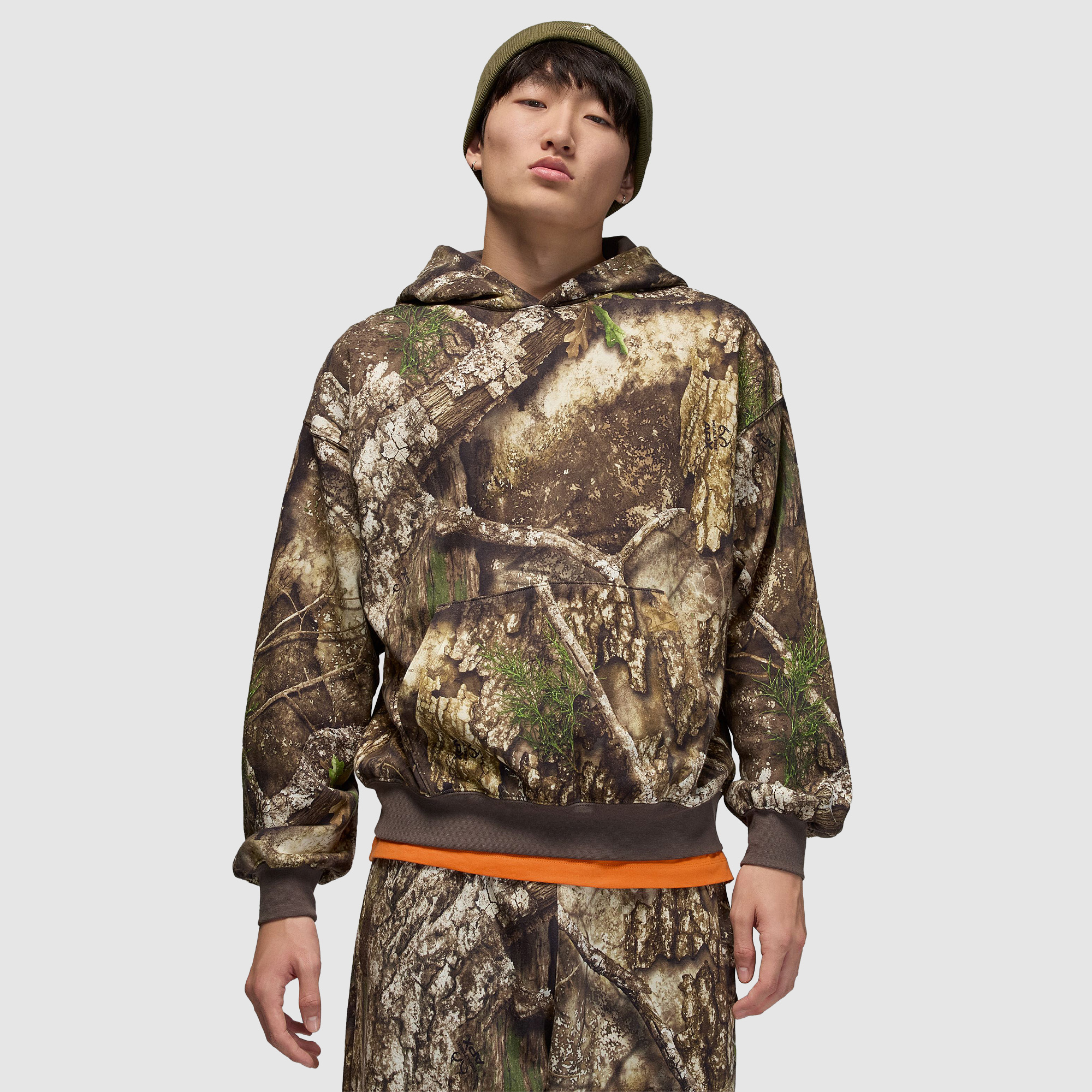 Jordan Brooklyn Fleece Realtree Pullover Hoodie Brown