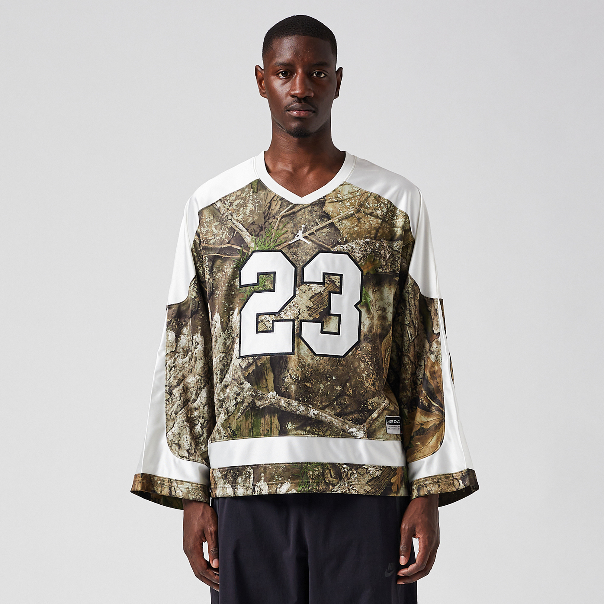 Jordan Brooklyn Realtree Hockey Jersey Medium Olive Sail Brown