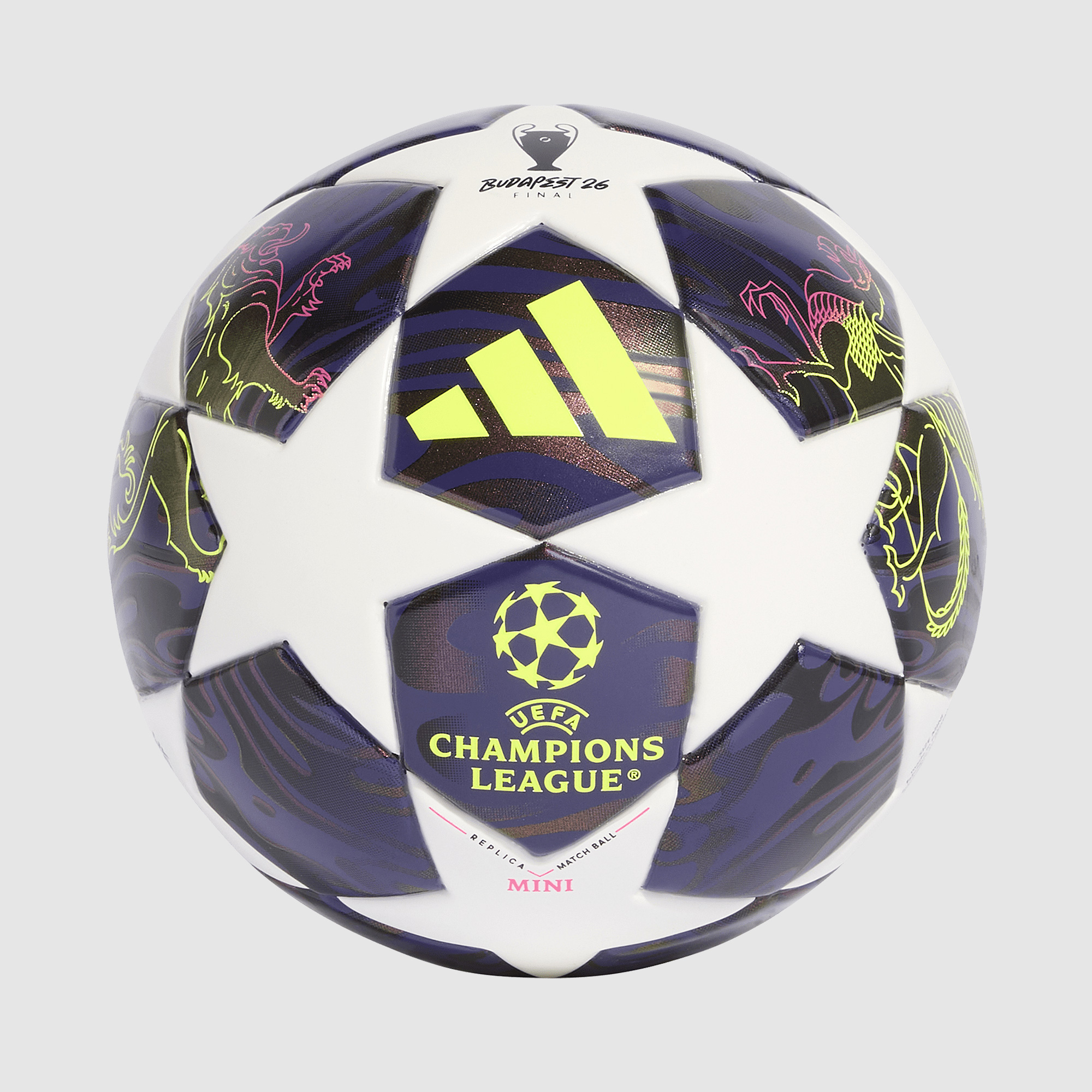 Adidas Uefa Champions League 25 26 Mini Football Purple