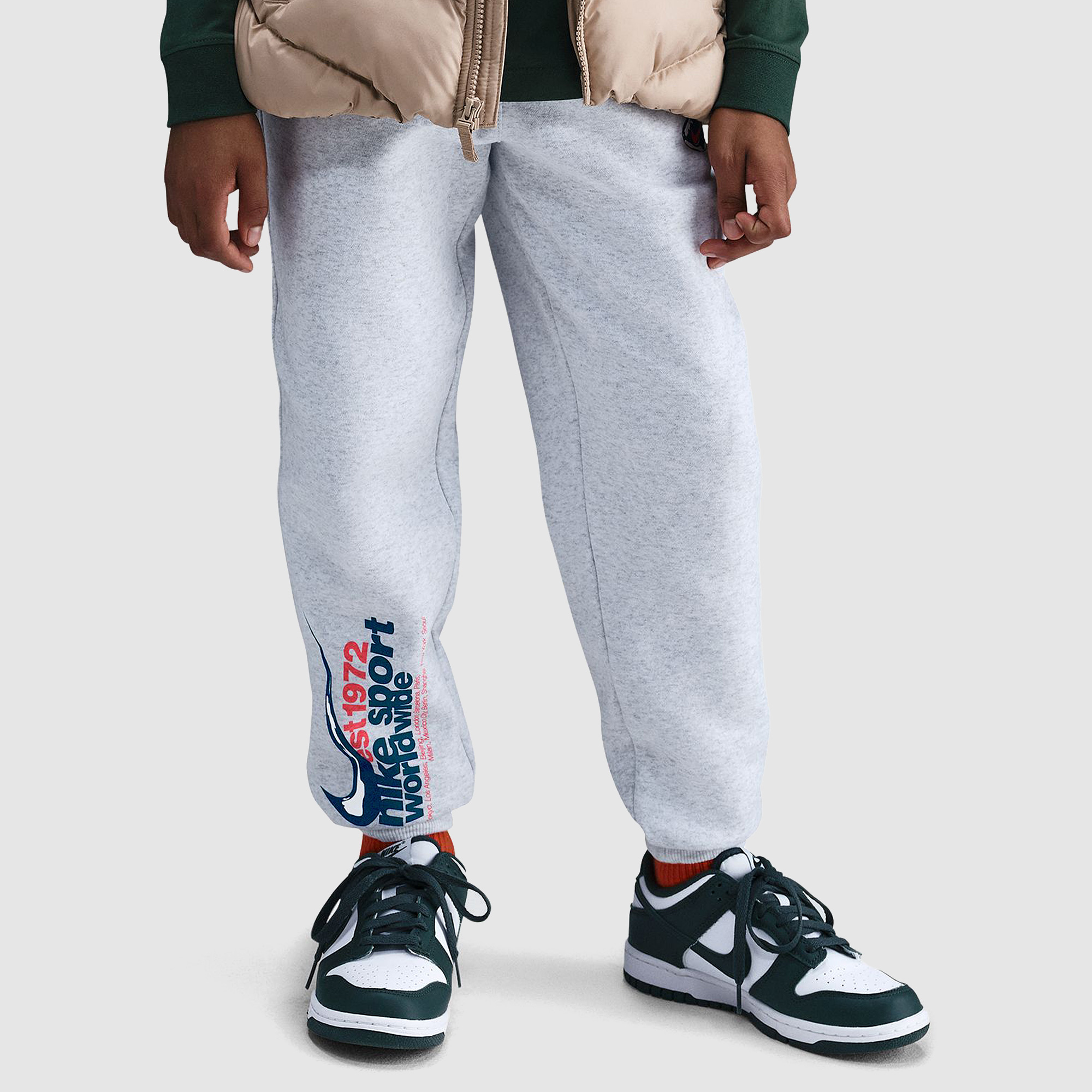 Nike Sportswear Older Kids Club Fleece Joggers Grey