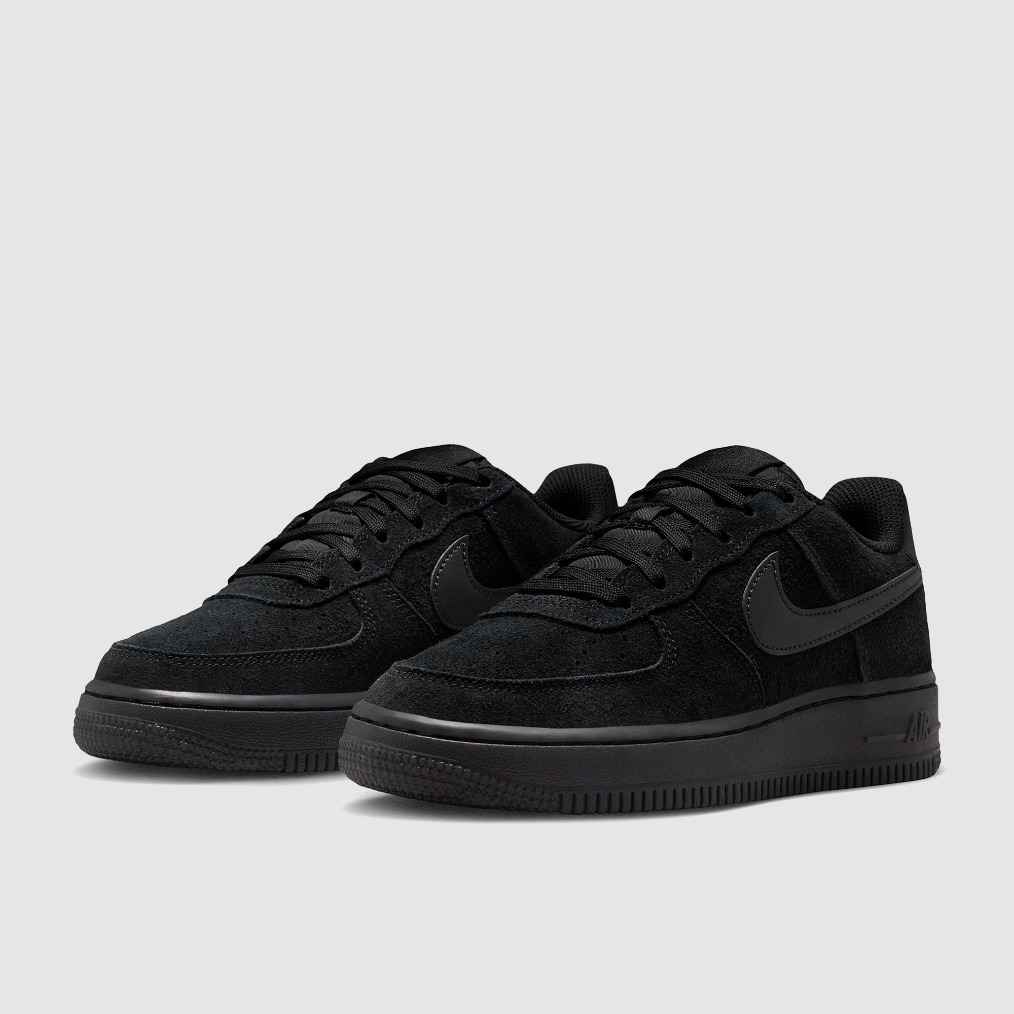 air force 1 kids black