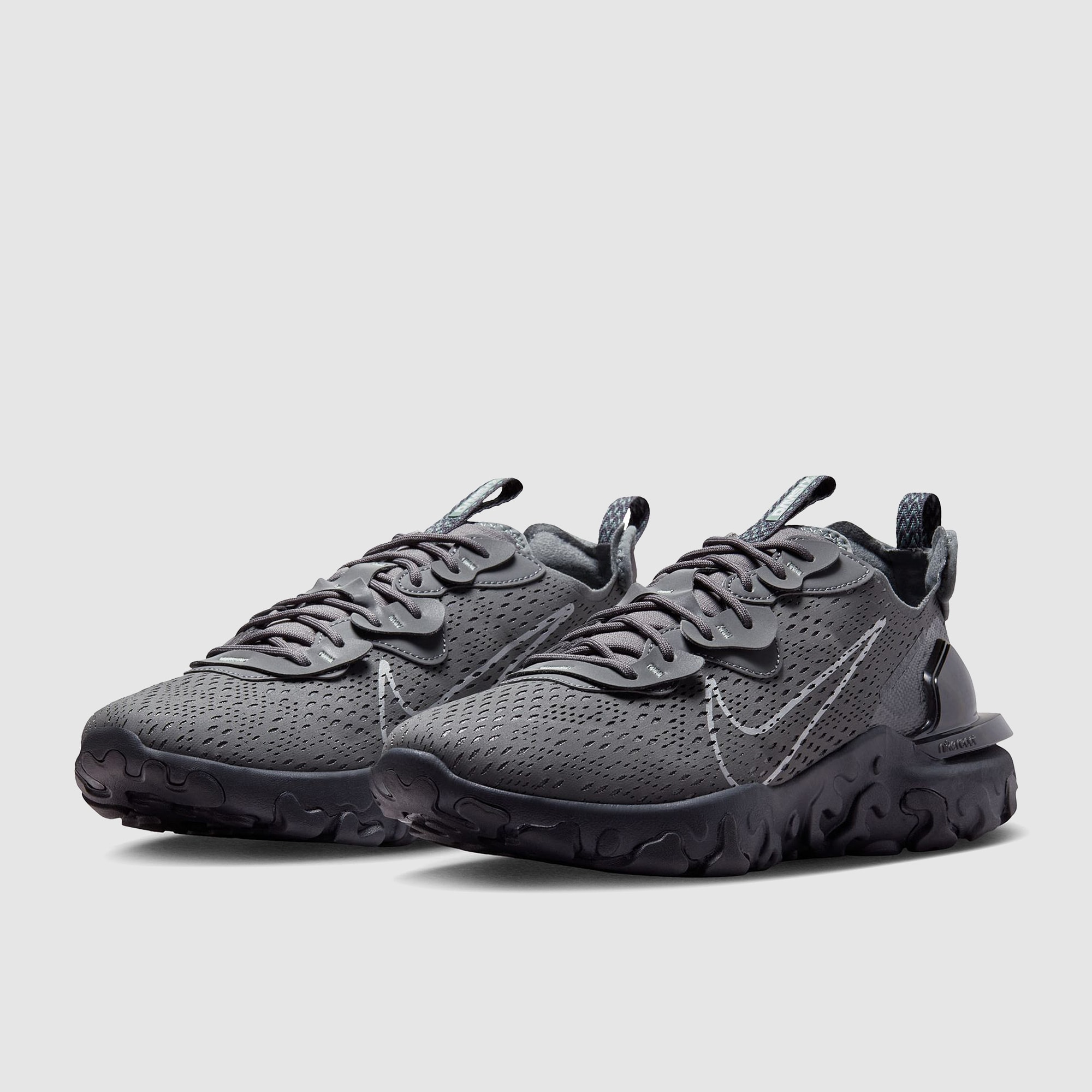 black and grey nike reacts