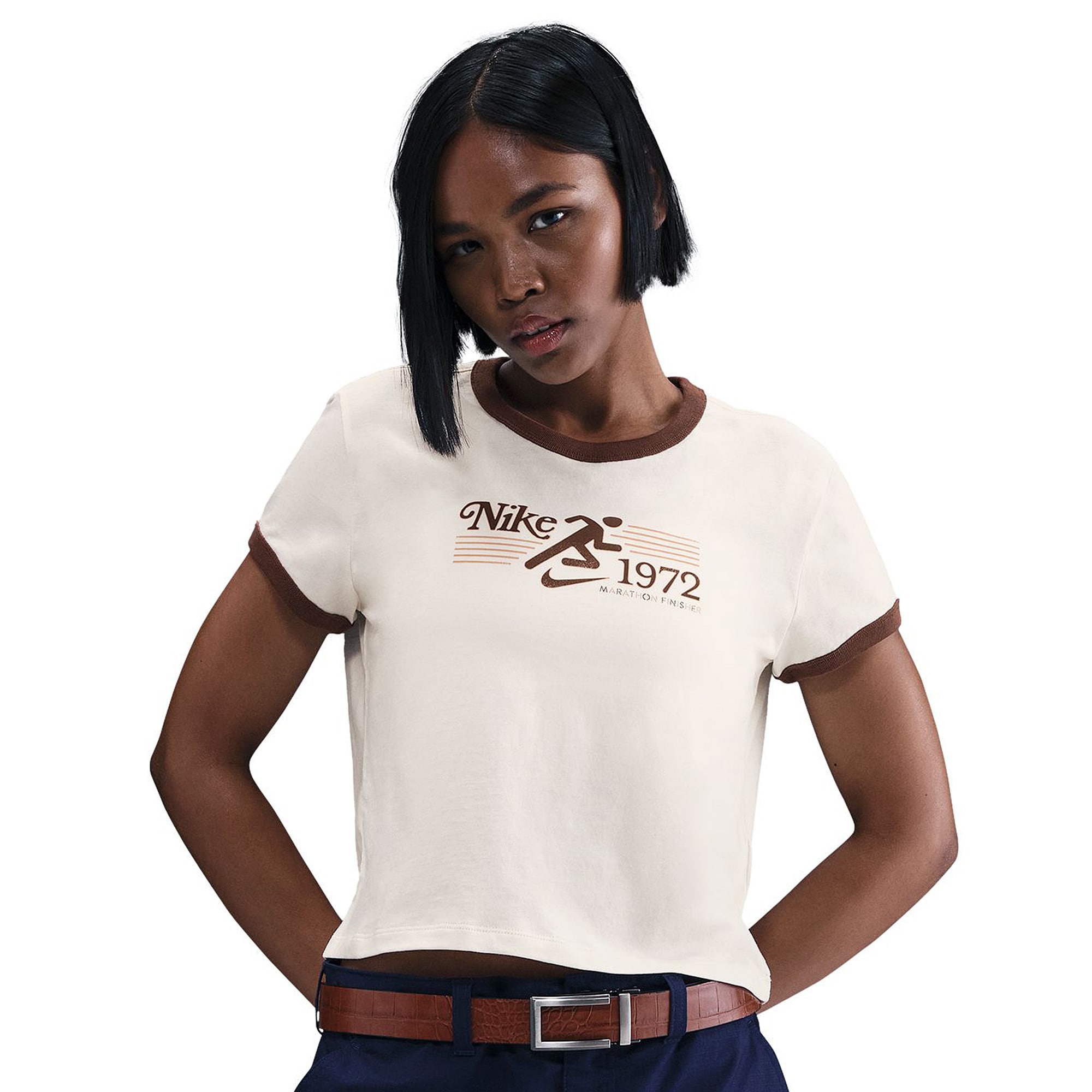 nike women's ringer t shirt