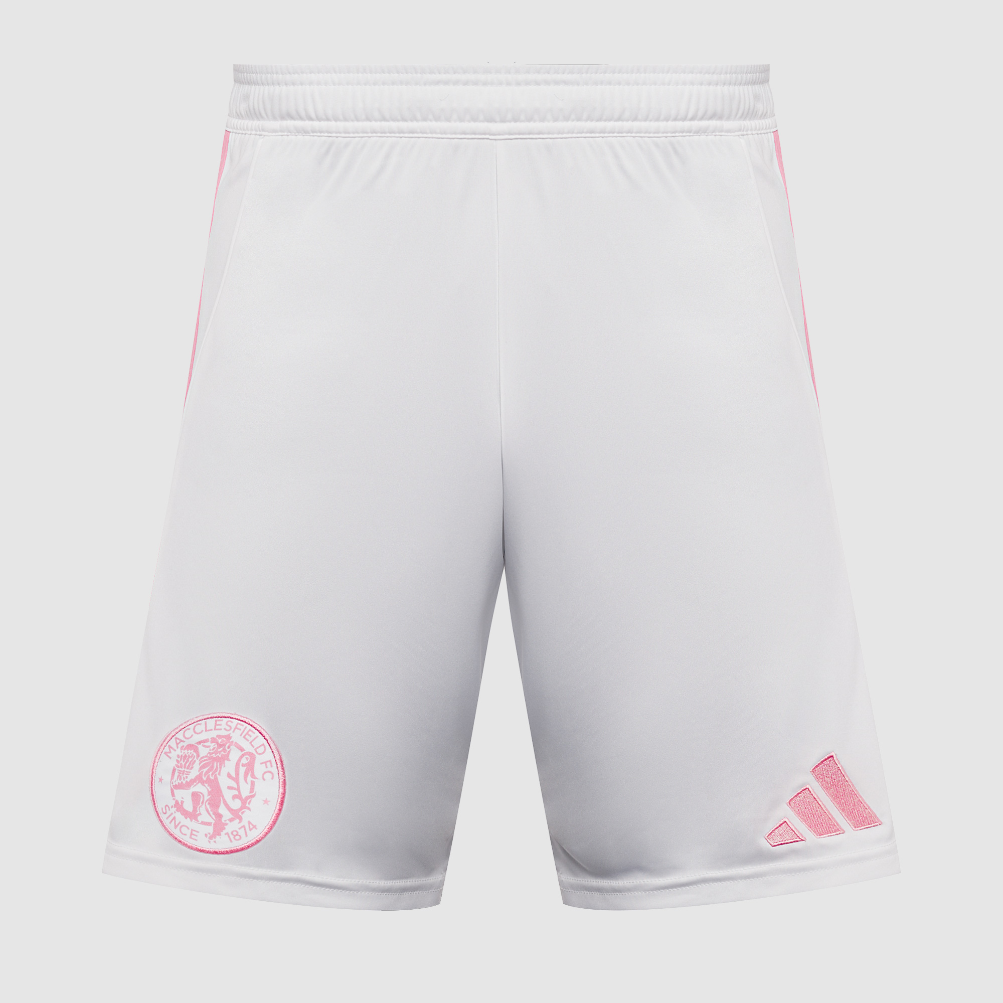 Adidas Macclesfield Fc 25 26 Away Shorts White