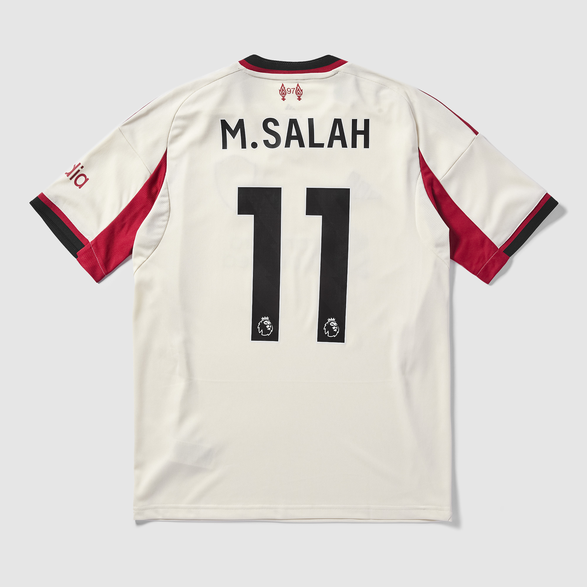 Adidas Liverpool 25 26 Away Shirt With M.salah 11 White