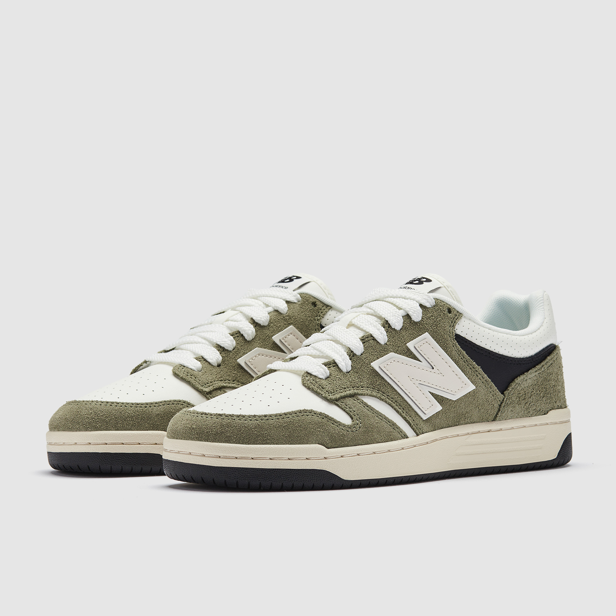 オリーブ New Balance 480 - Dark Olivine - Sportswear - Mens Shoes