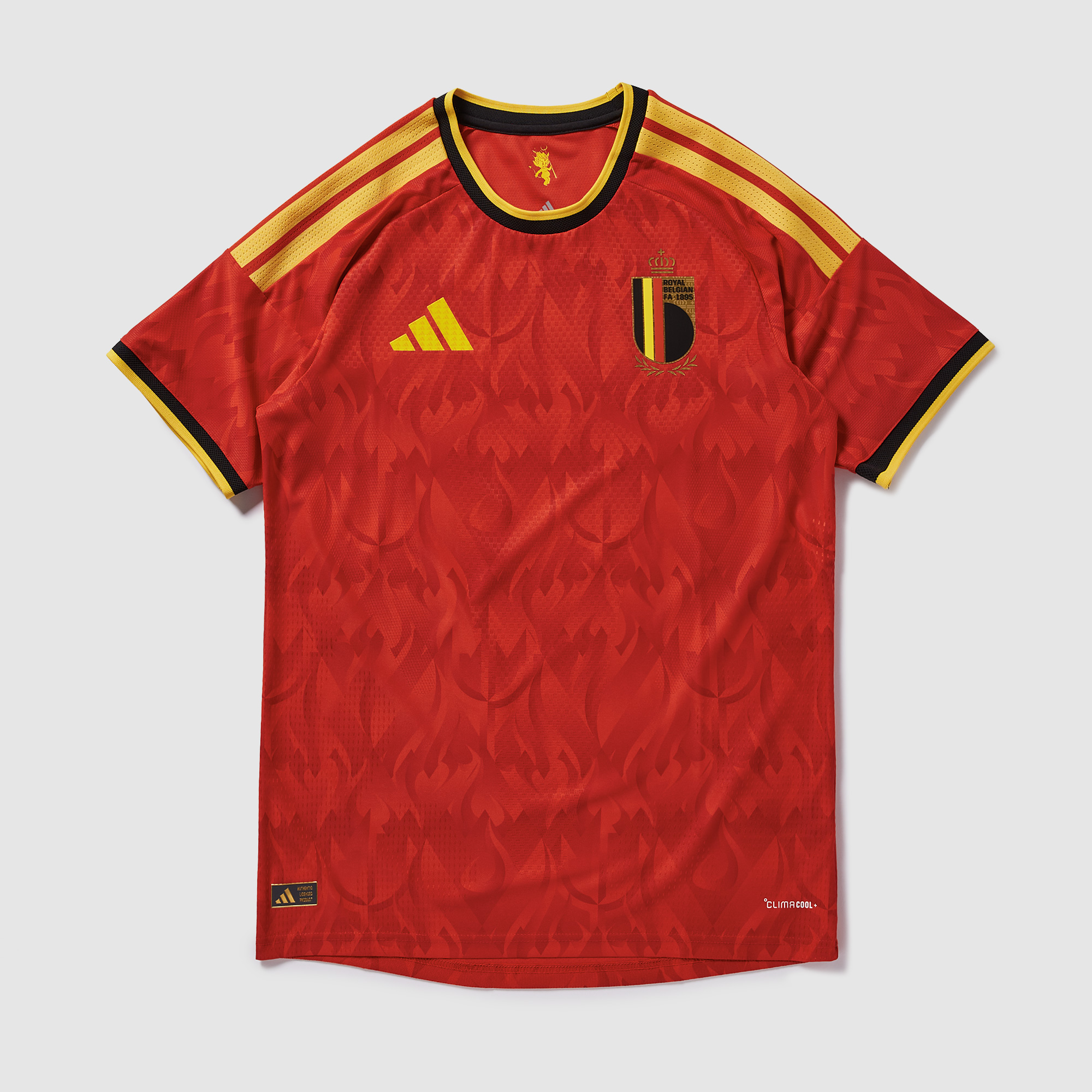 Adidas Belgium 2026 Authentic Home Shirt Red