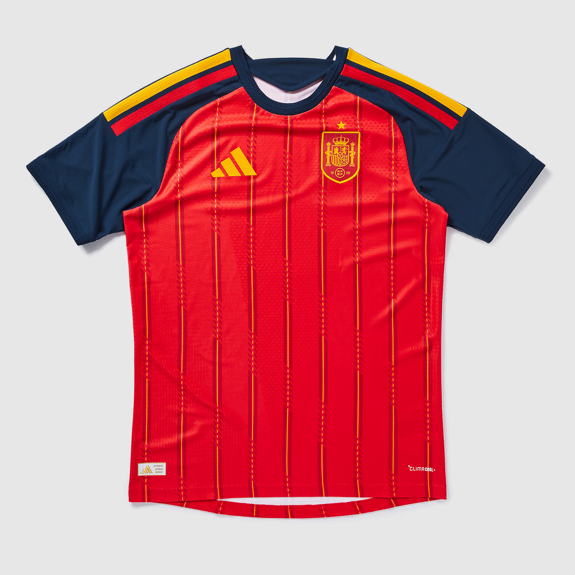 Adidas Spain 2026 Authentic Home Shirt Red