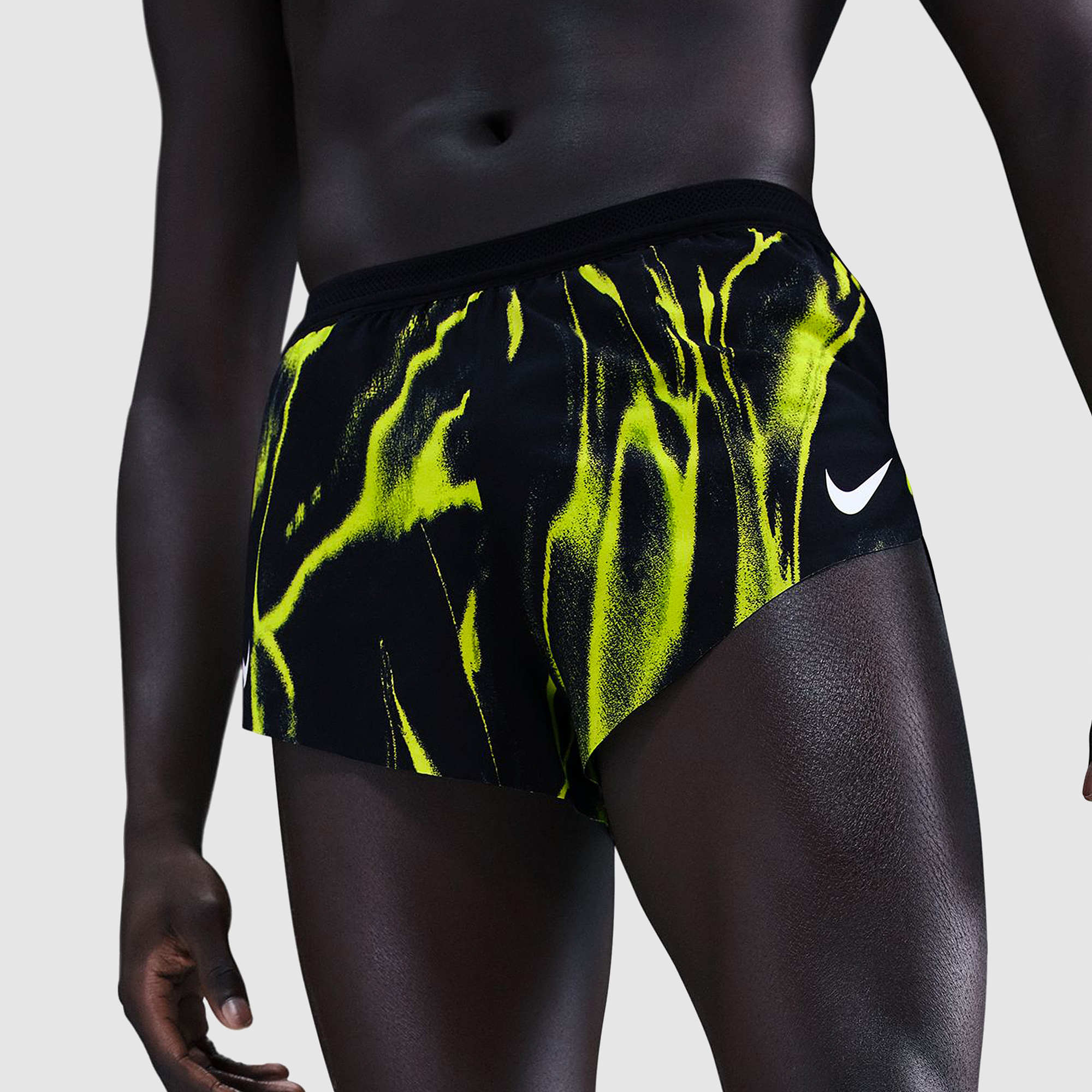 Nike Aeroswift Dri Fit Adv 2 Inch Shorts Yellow