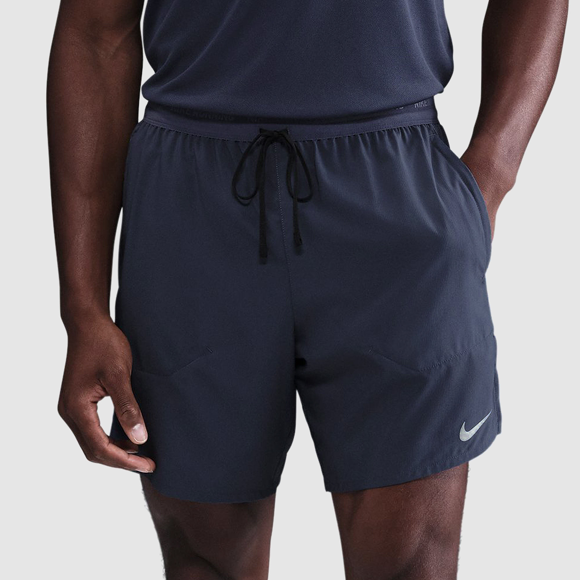 Nike Stride Dri Fit 7 Inch 2In1 Shorts Blue