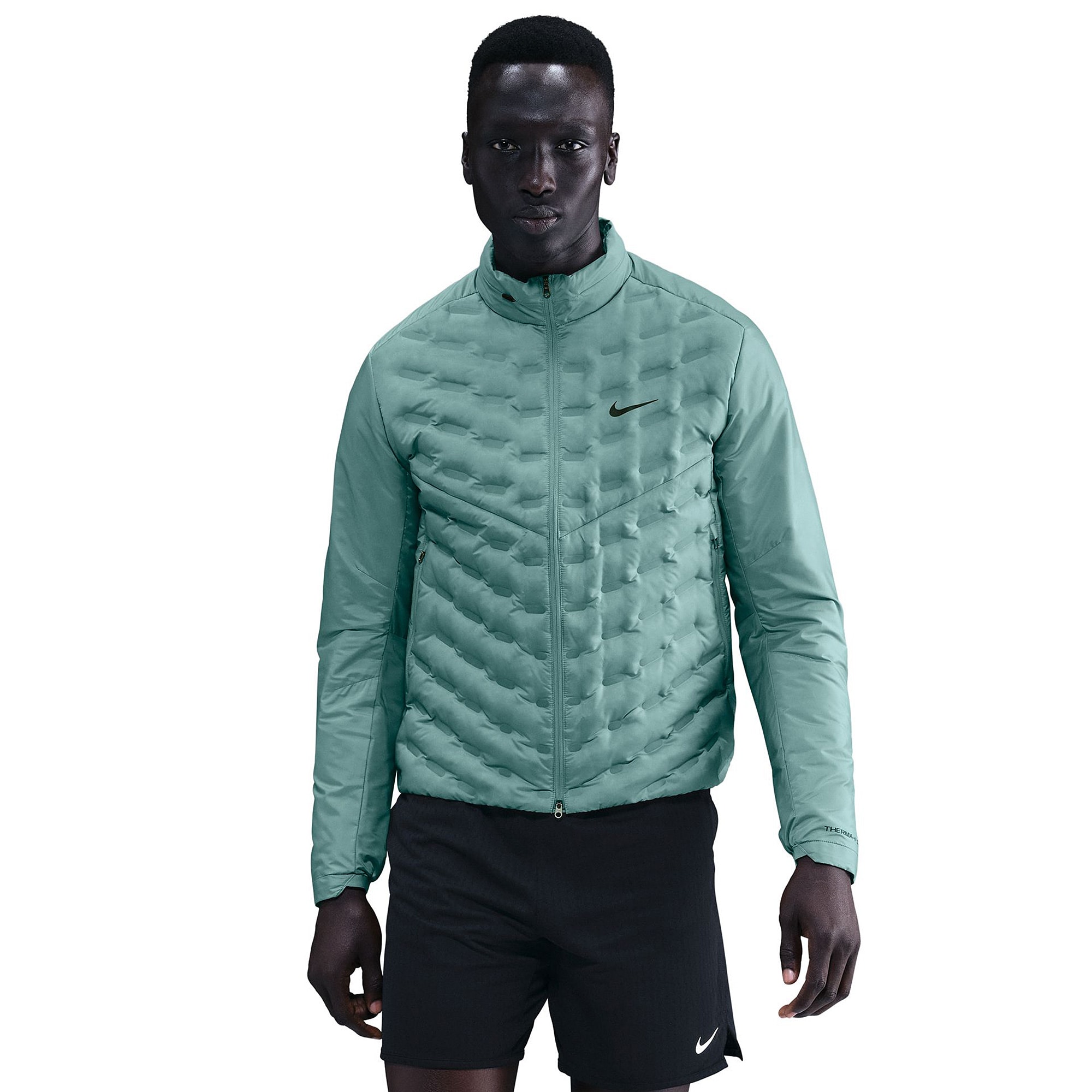 nike running aeroloft padded hybrid jacket