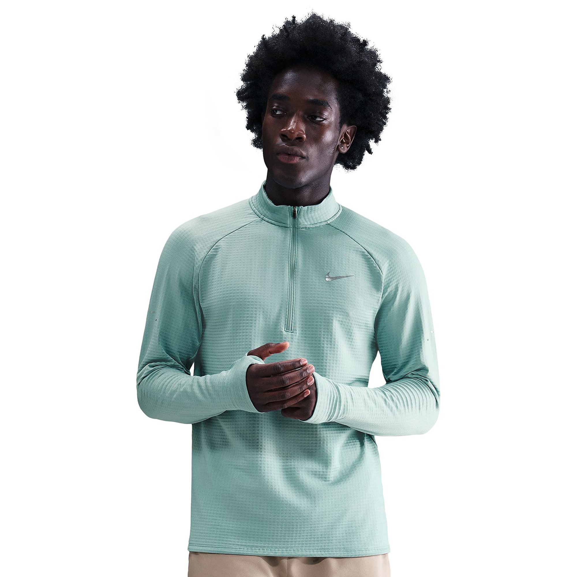 nike men's half zip tops