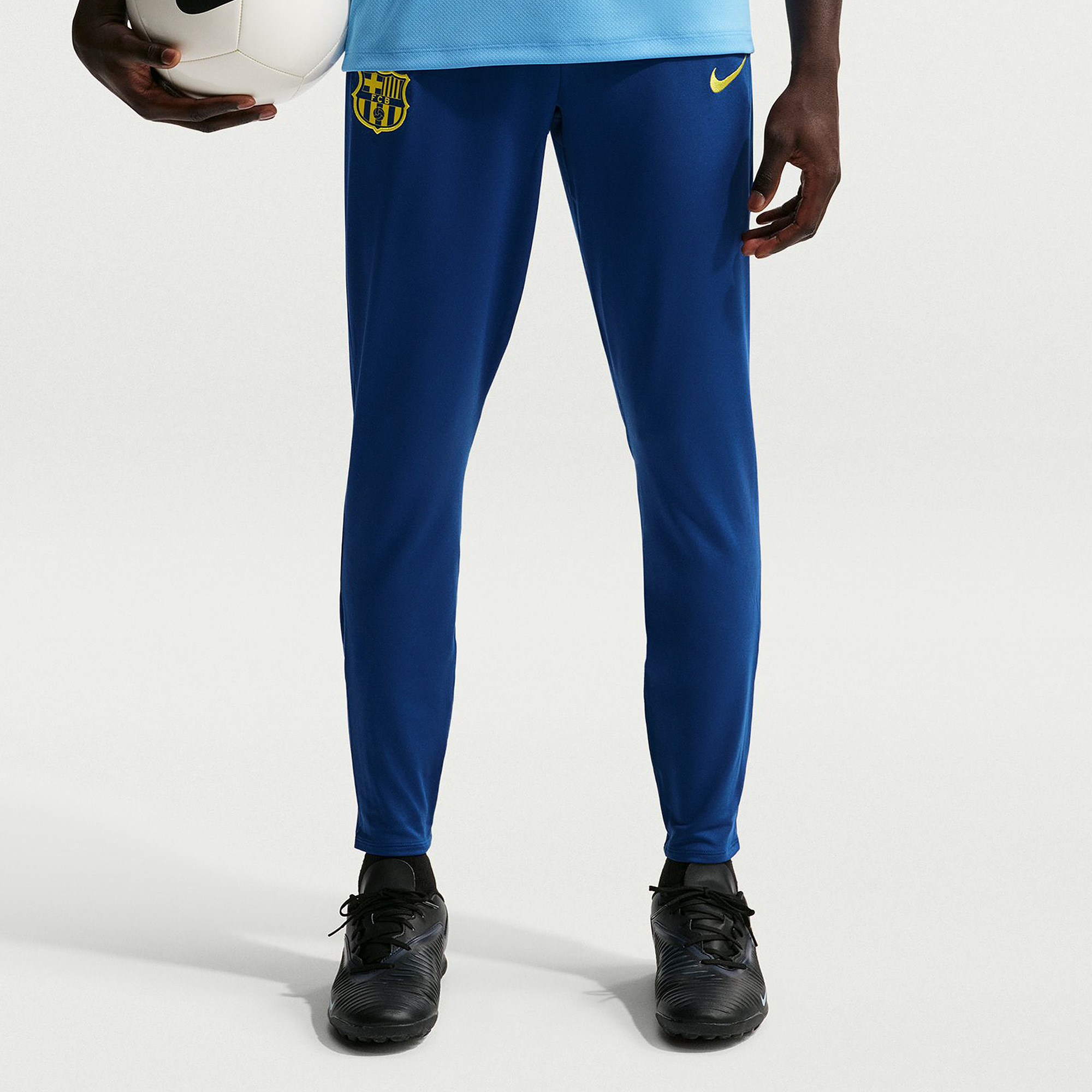 Nike Fc Barcelona 25 26 Dri Fit Strike Pants Blue