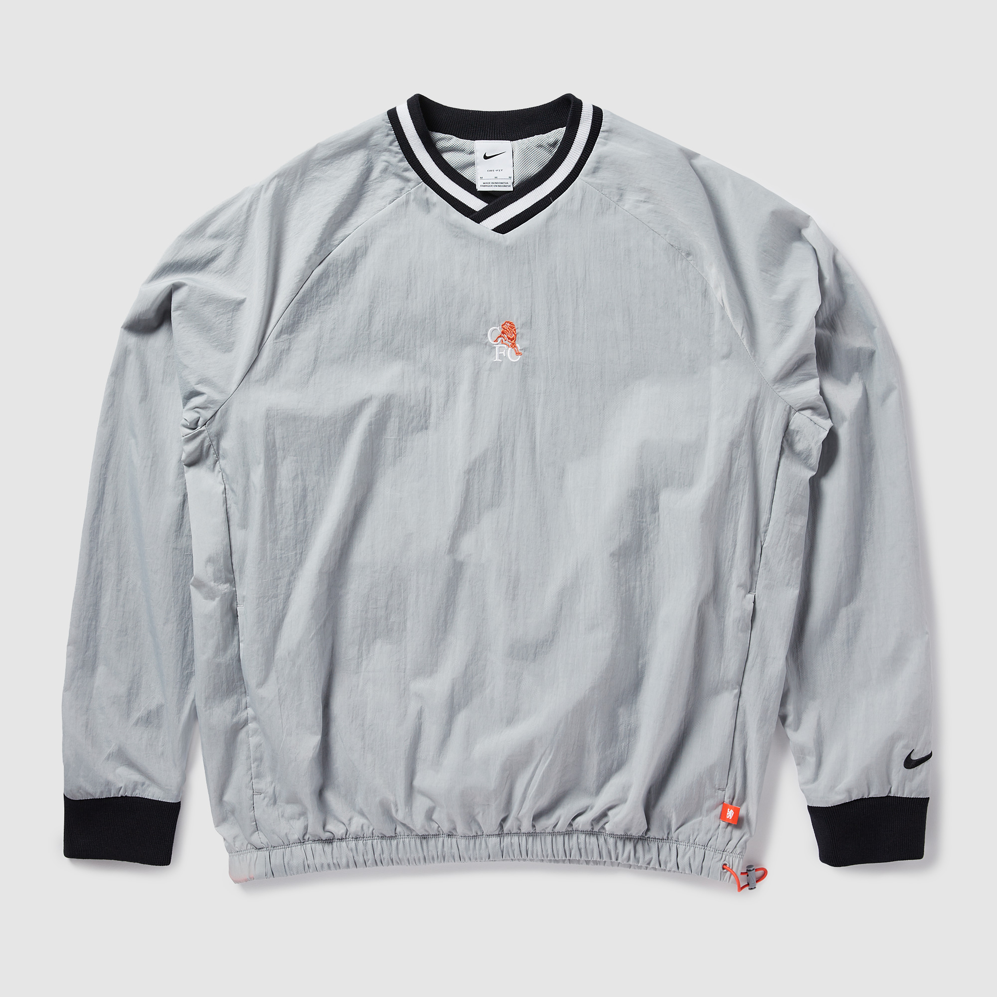 Nike Chelsea 25 26 Se Dri Fit Academy Shell Top Grey
