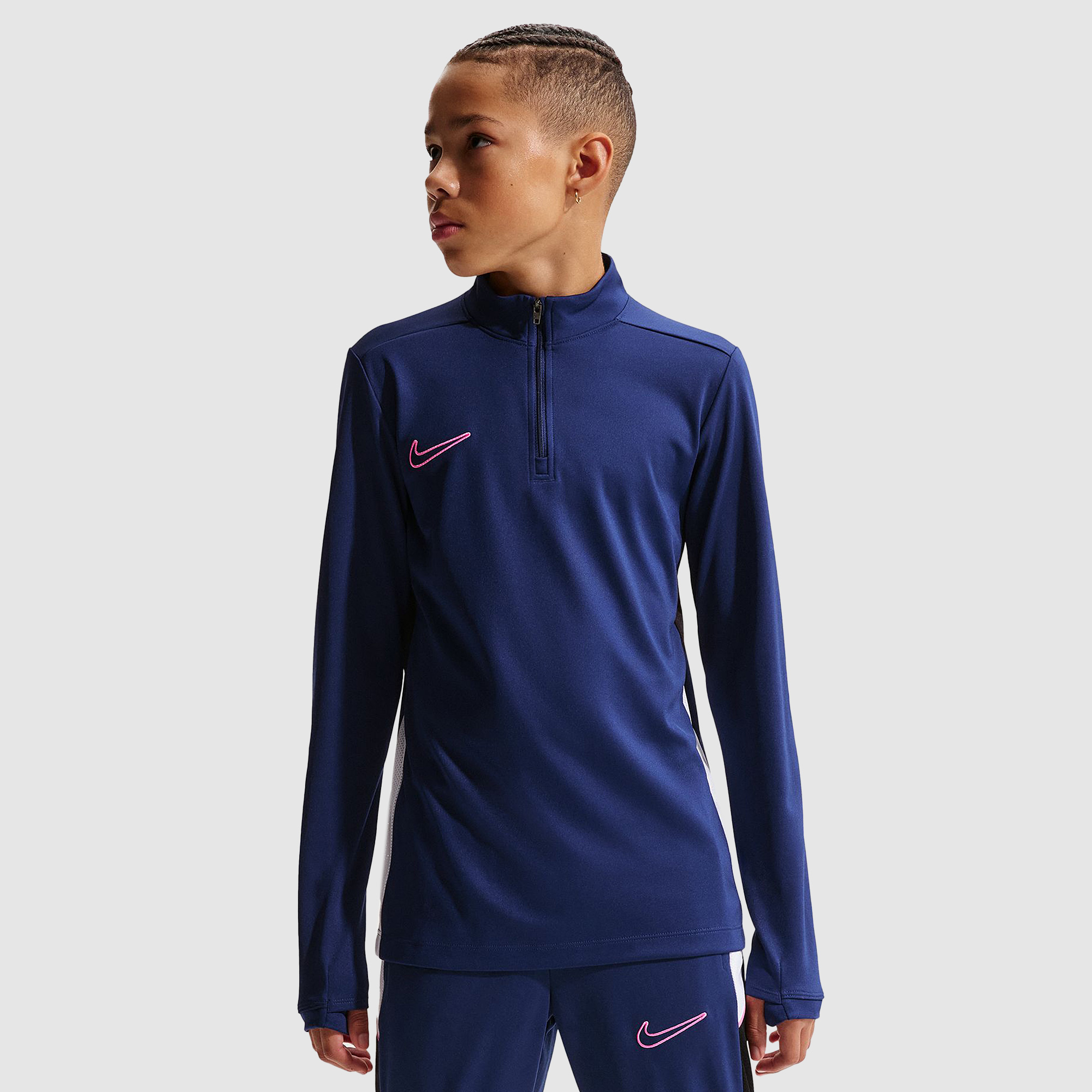 Nike Kids Dri Fit Academy 25 Drill Top Blue