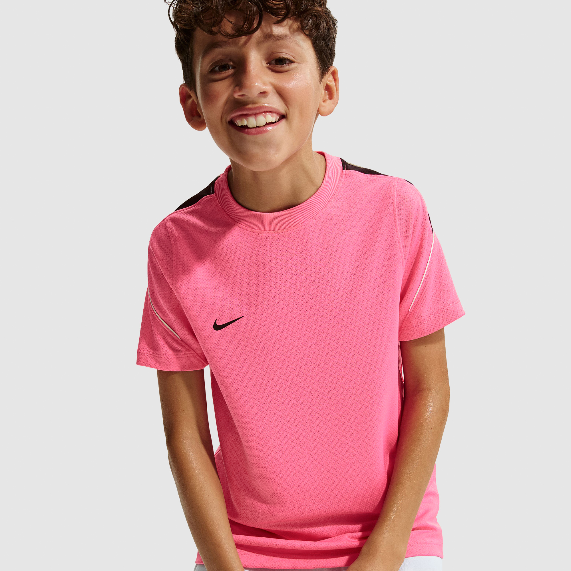 Nike Kids Dri Fit Strike Shirt Pink