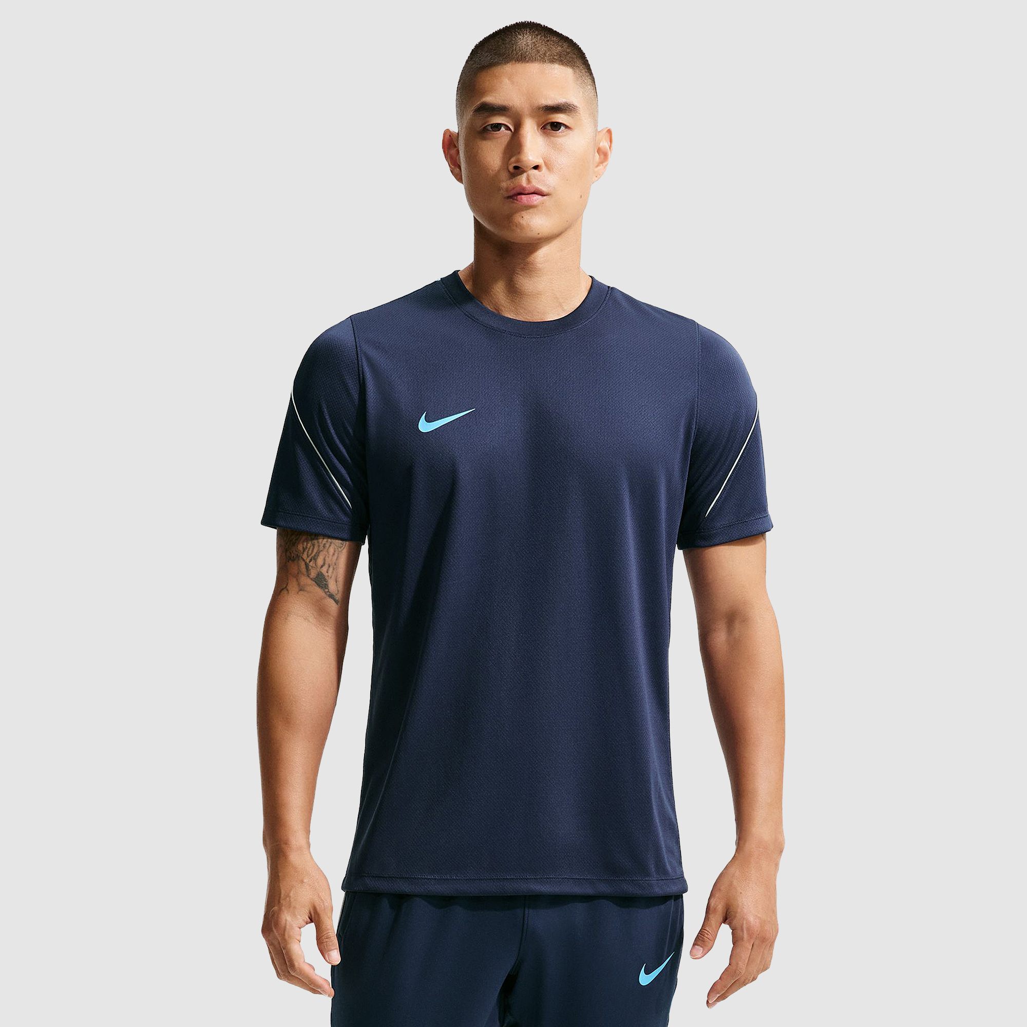 Nike X Vini Jr Dri Fit Strike Shirt Navy