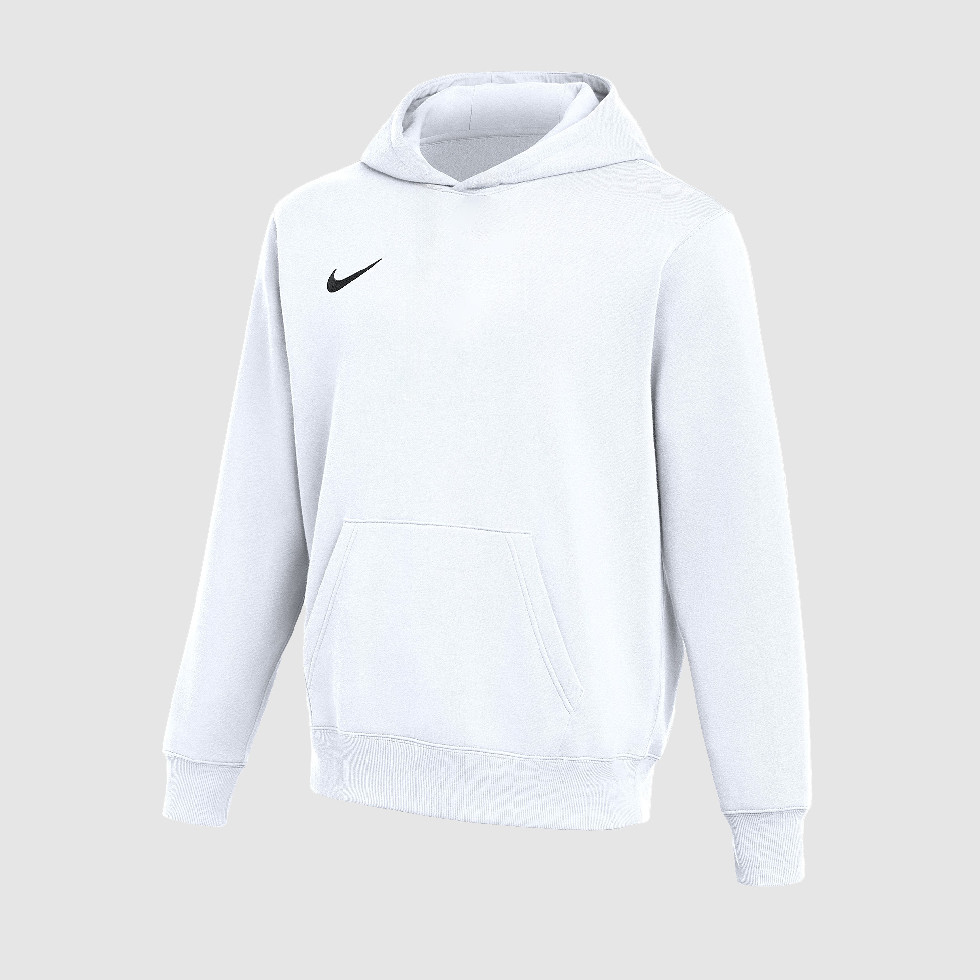 Nike Junior Park 26 Pull Over Fleece Hoodie White