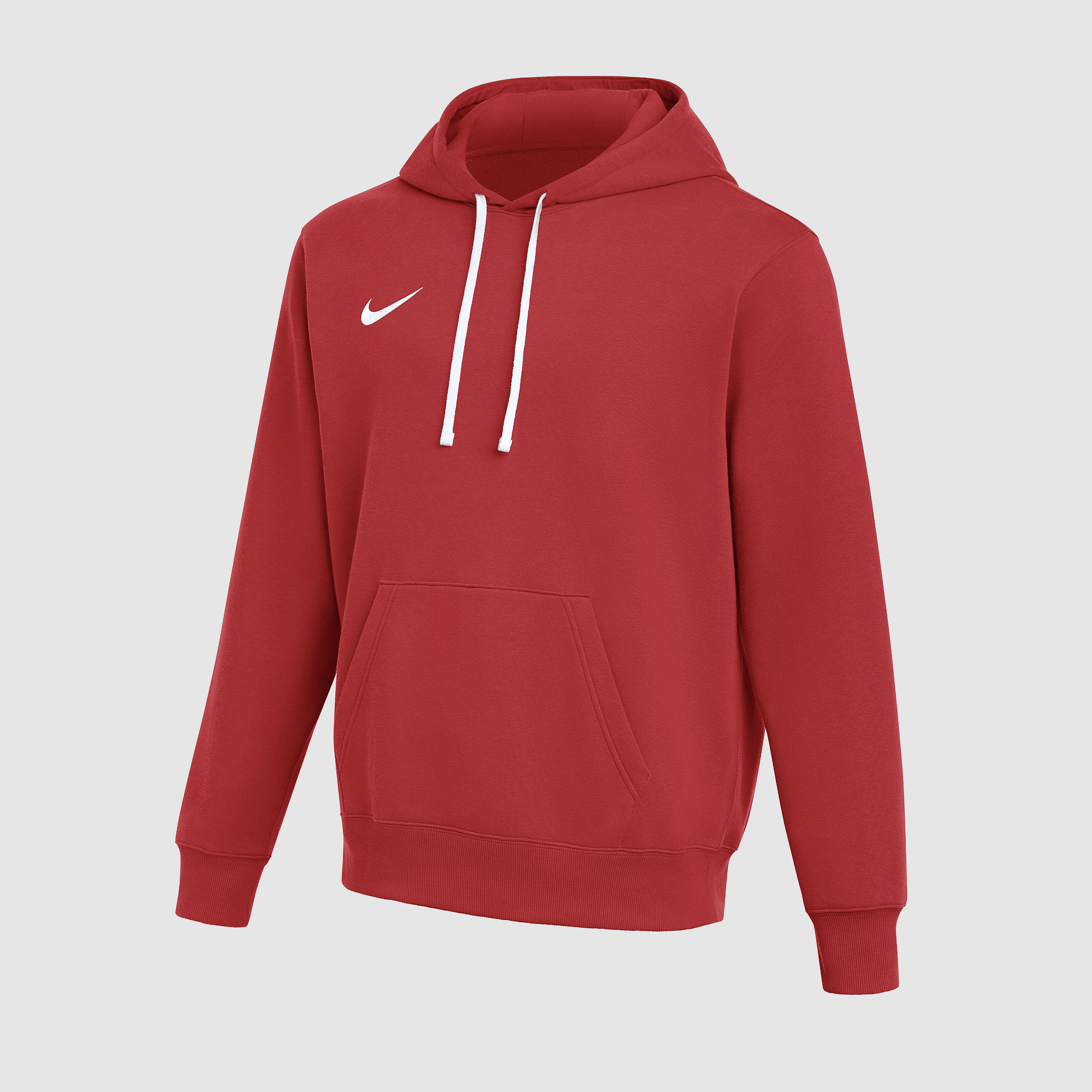 Nike Park 26 Pull Over Fleece Hoodie Red