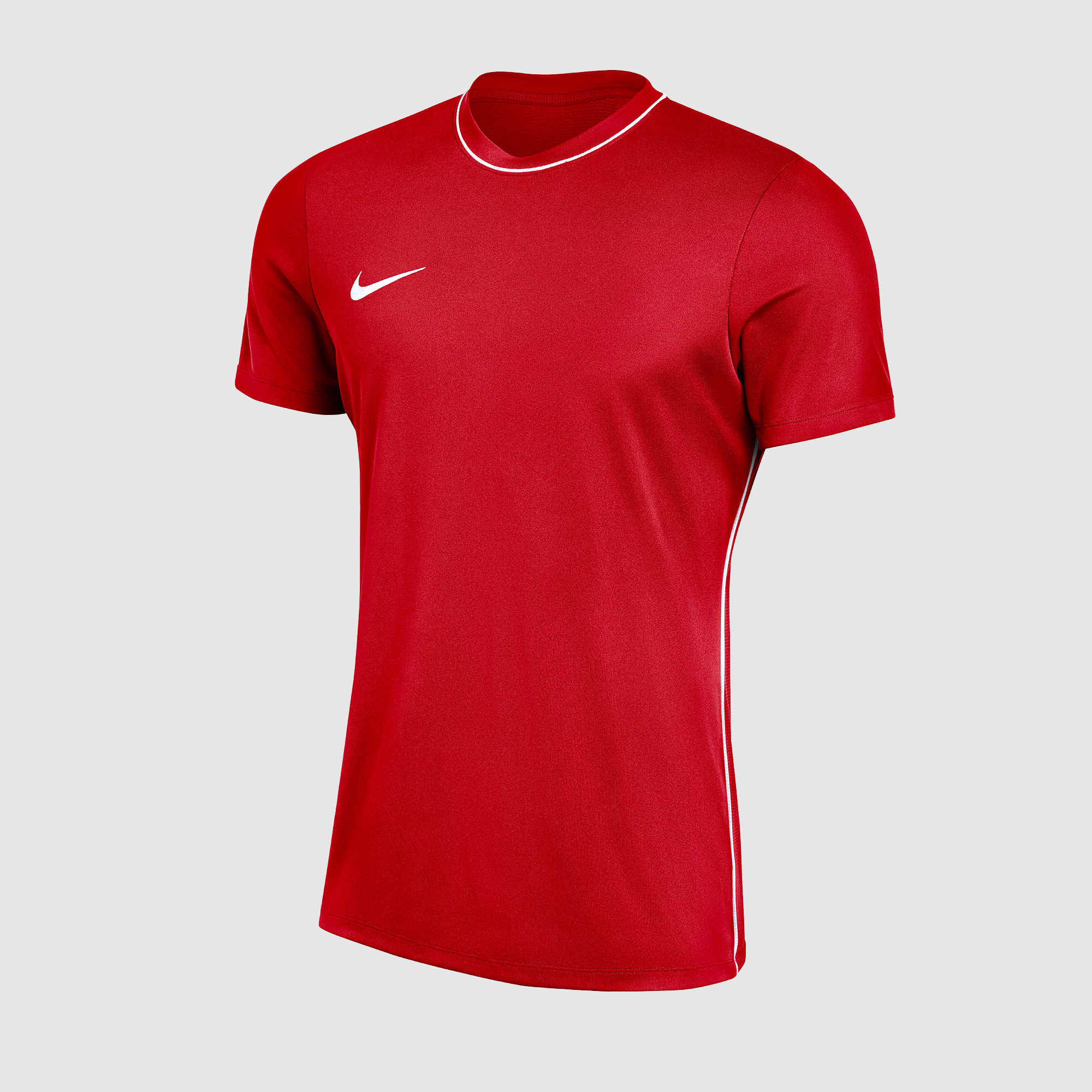 Nike Park 26 Slim Fit Ss Training Shirt University White Red