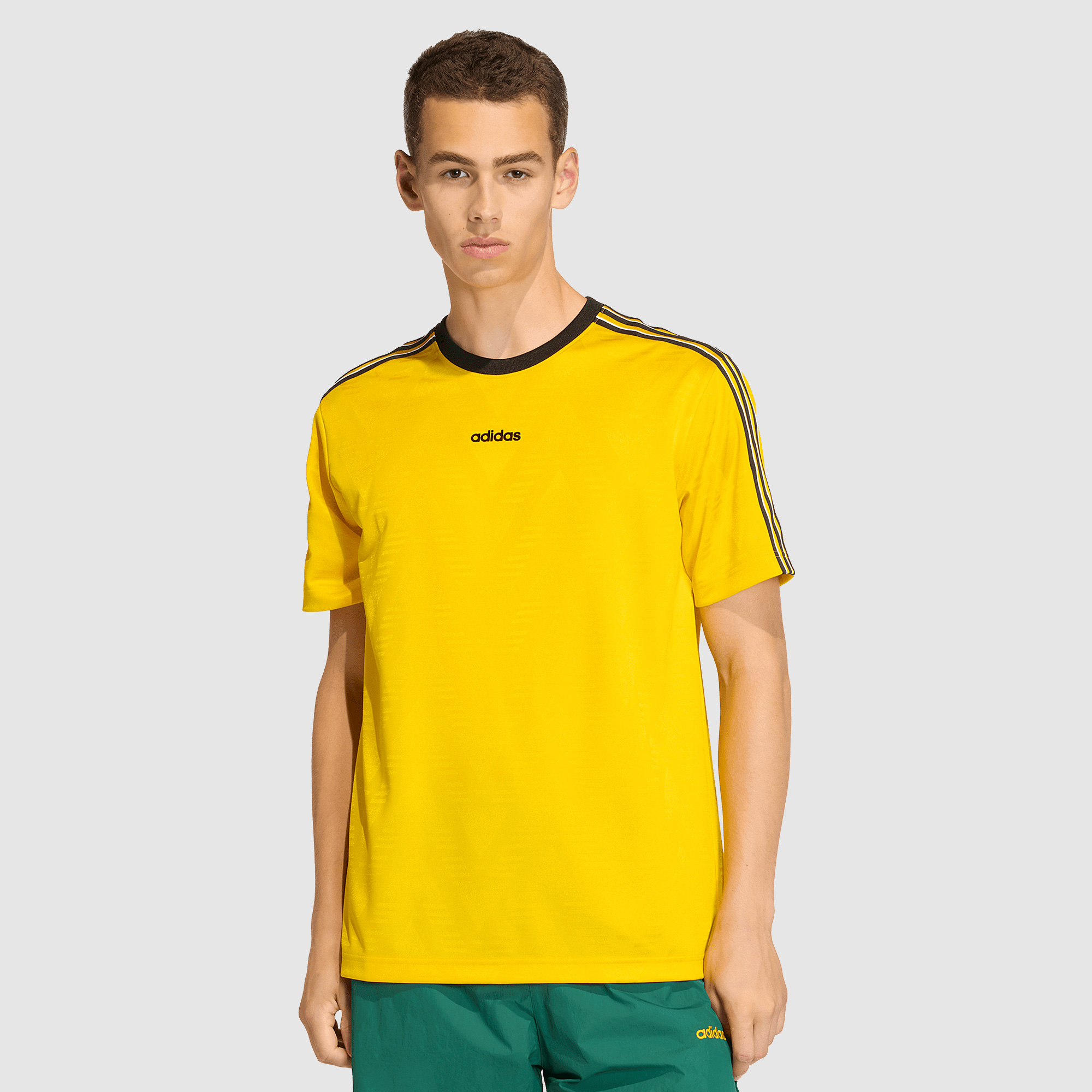 Adidas Originals Jacquard Jersey Yellow