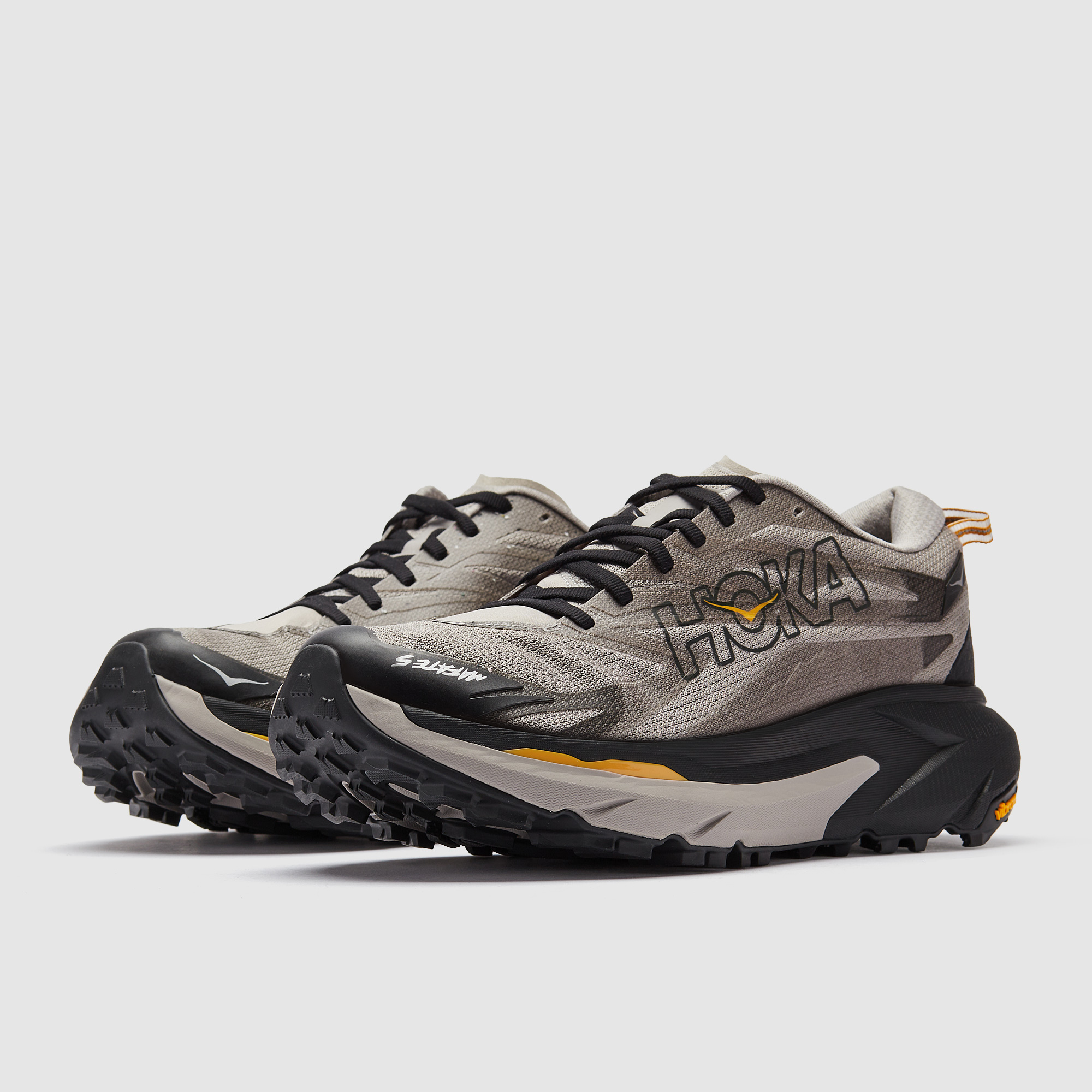 Hoka Mafate 5 Cement Black Grey