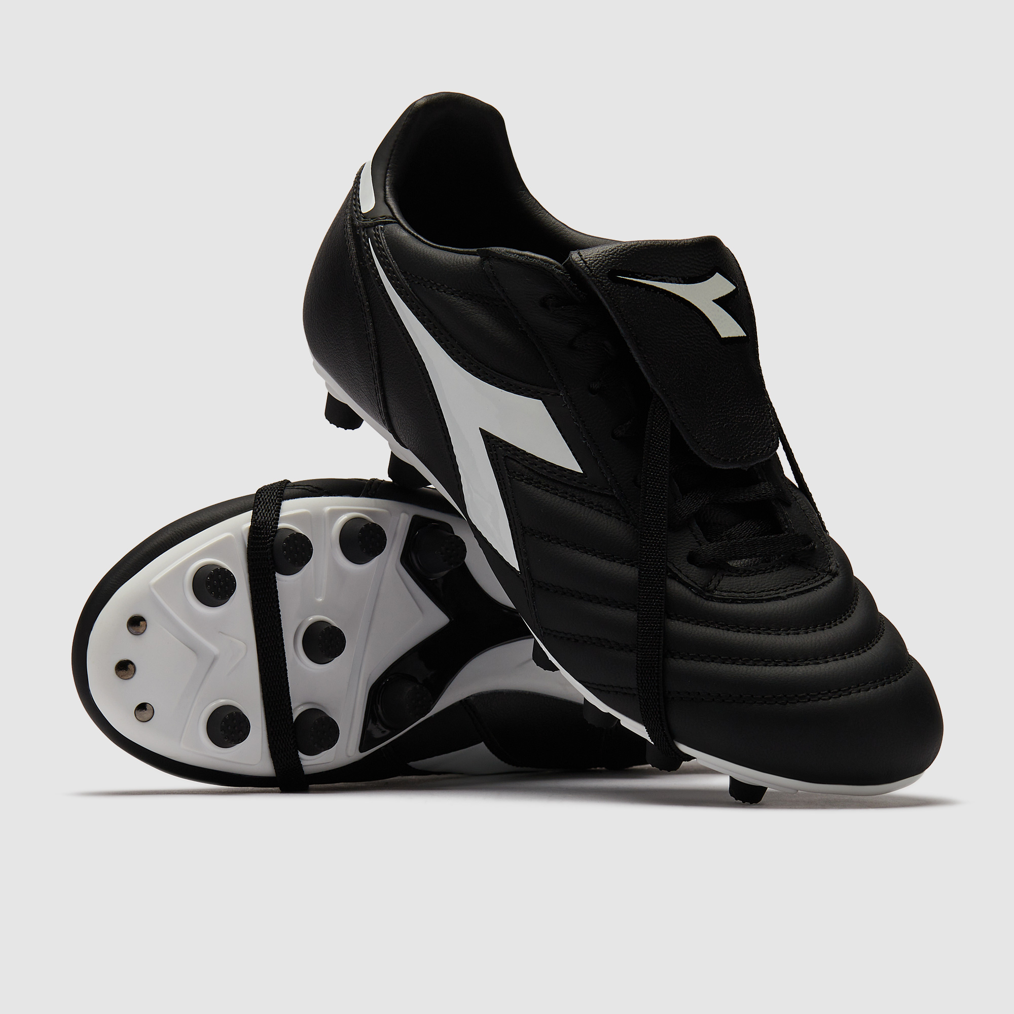 Diadora Brasil Elite Tech Italie FG - Noir/Blanc