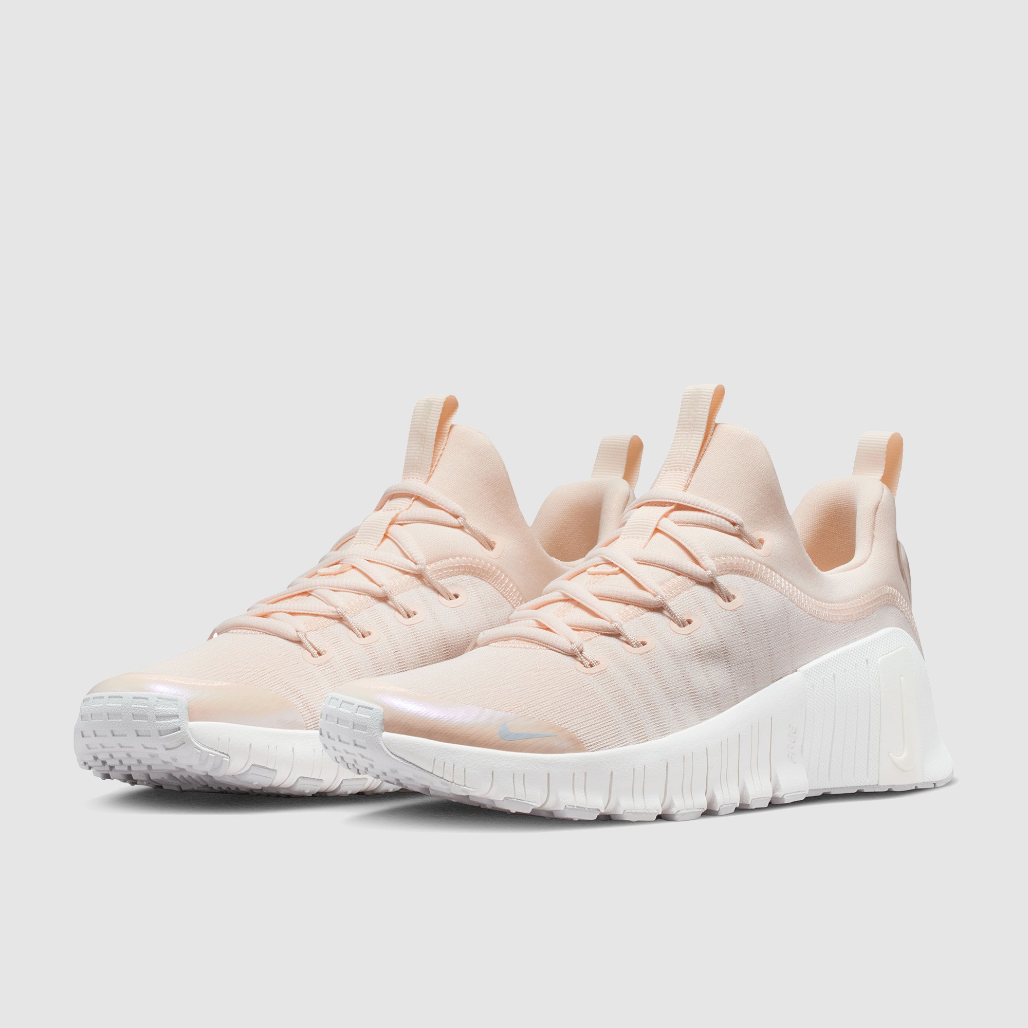Nike Womens Free Metcon 6 Chalk Pure Platinum Summit White