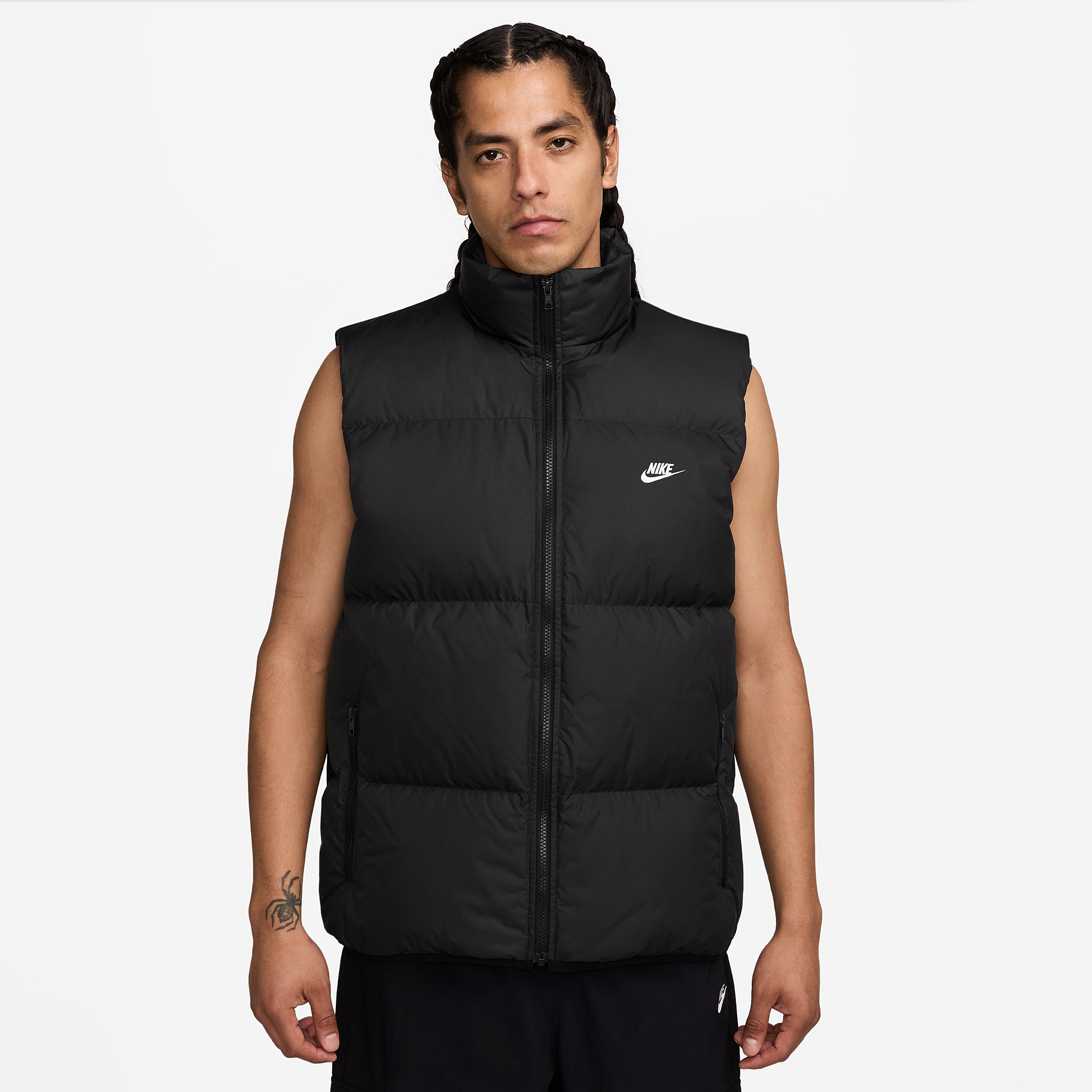 Nike Sportswear Club Down Puffer Vest White Black