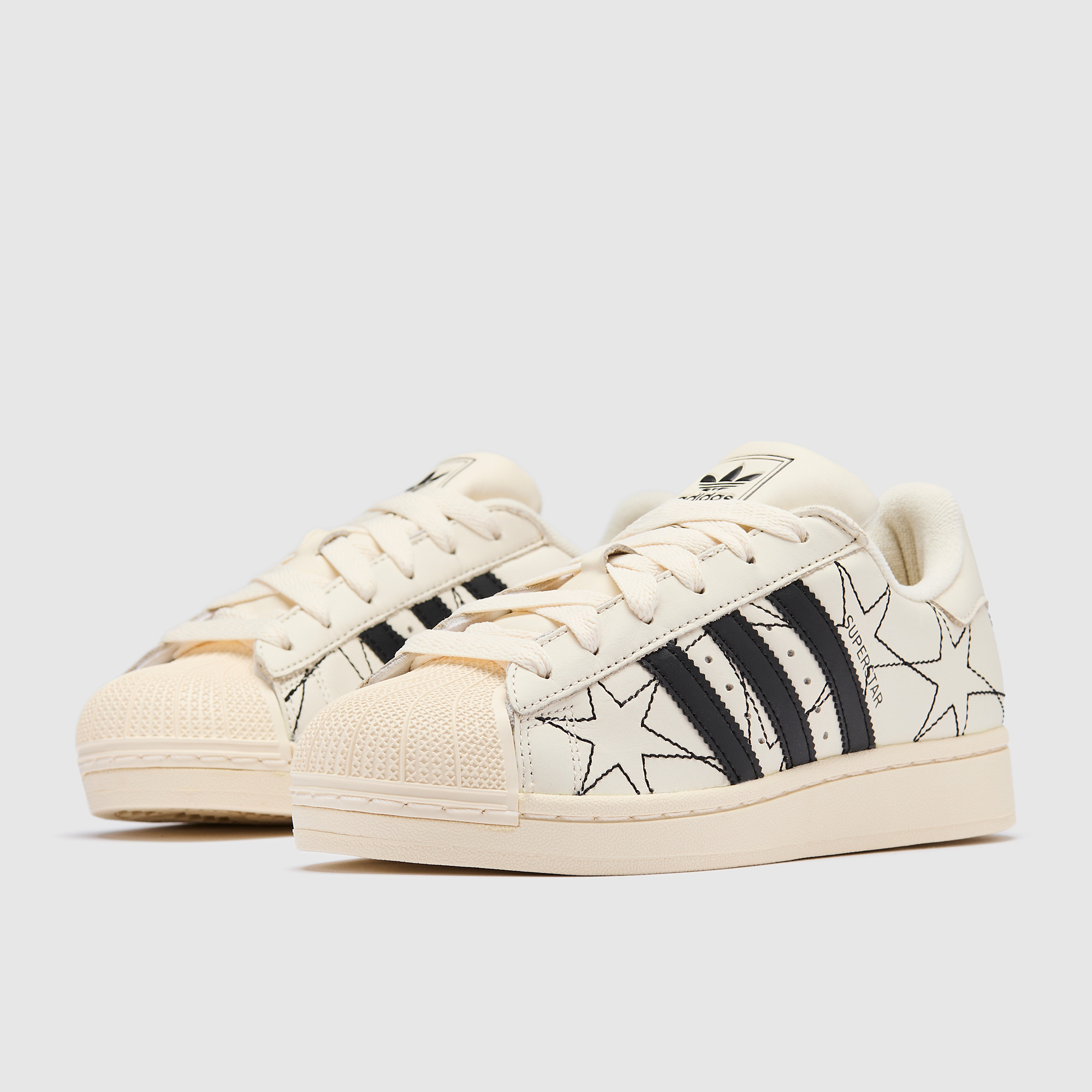 Adidas Originals Womens Superstar Ii Cream Core Black White
