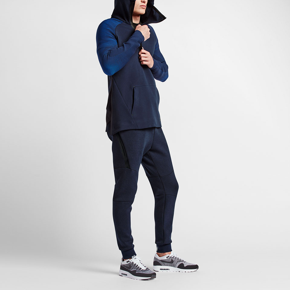 Nike Tech Fleece костюм тёмно синяя