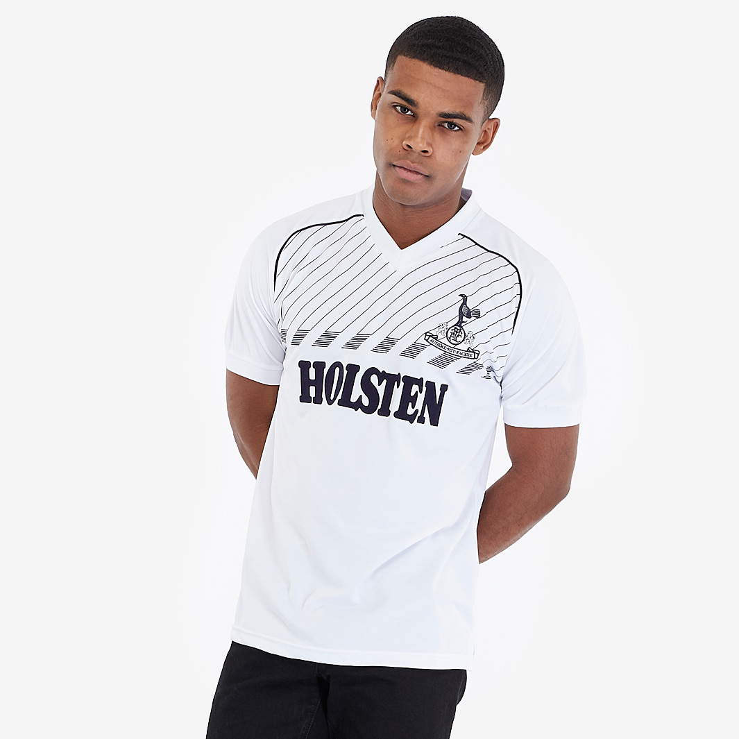 Score Draw Tottenham Hotspur 1986 Home Shirt White