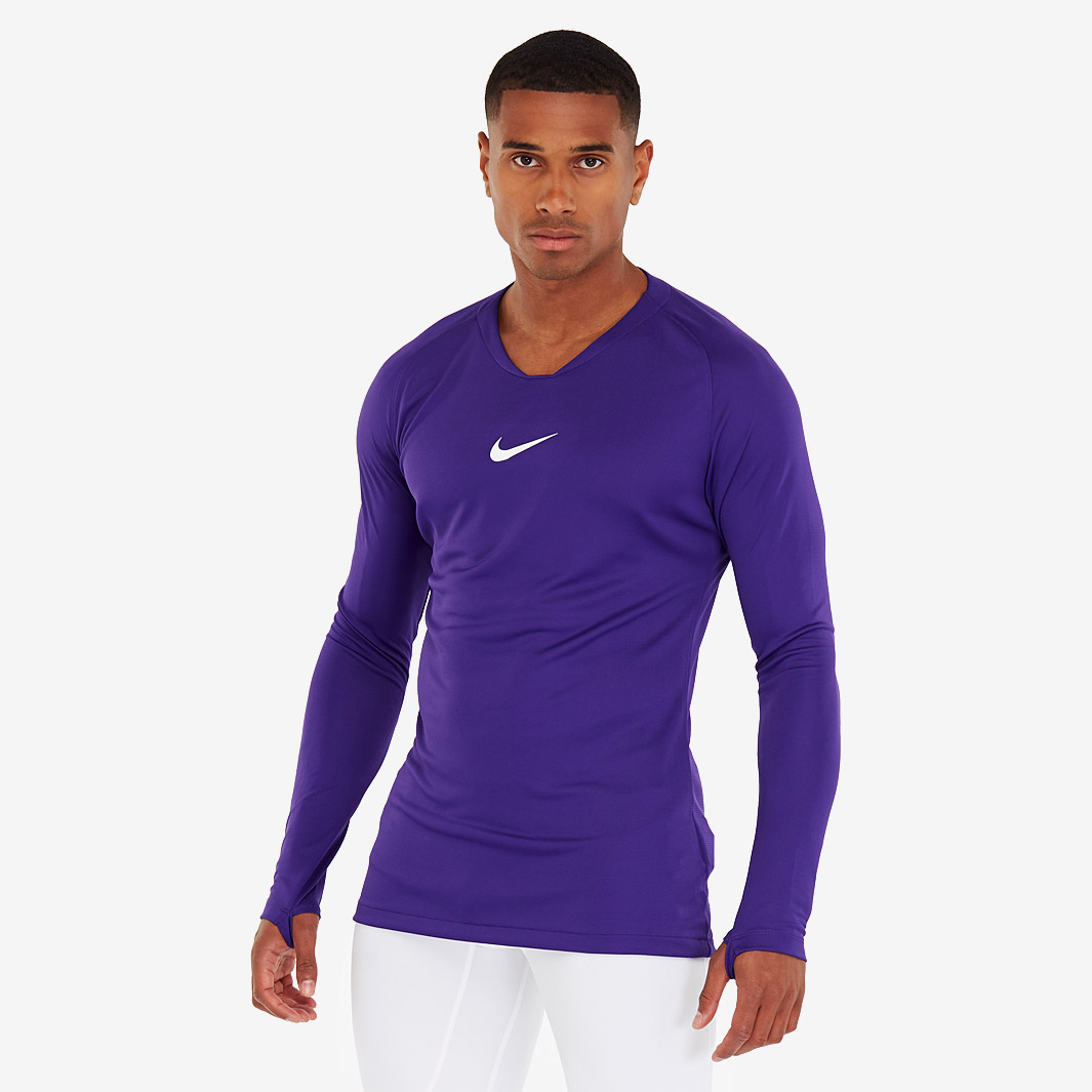 Nike Dri Fit Park 1St Layer Ls Jersey Purple