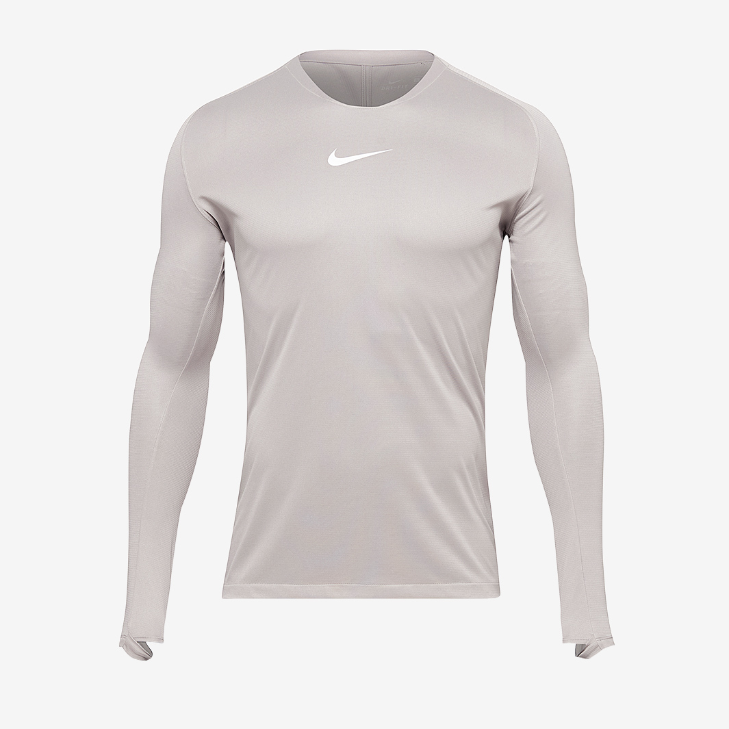 Nike Dri Fit Park 1St Layer Ls Jersey Grey
