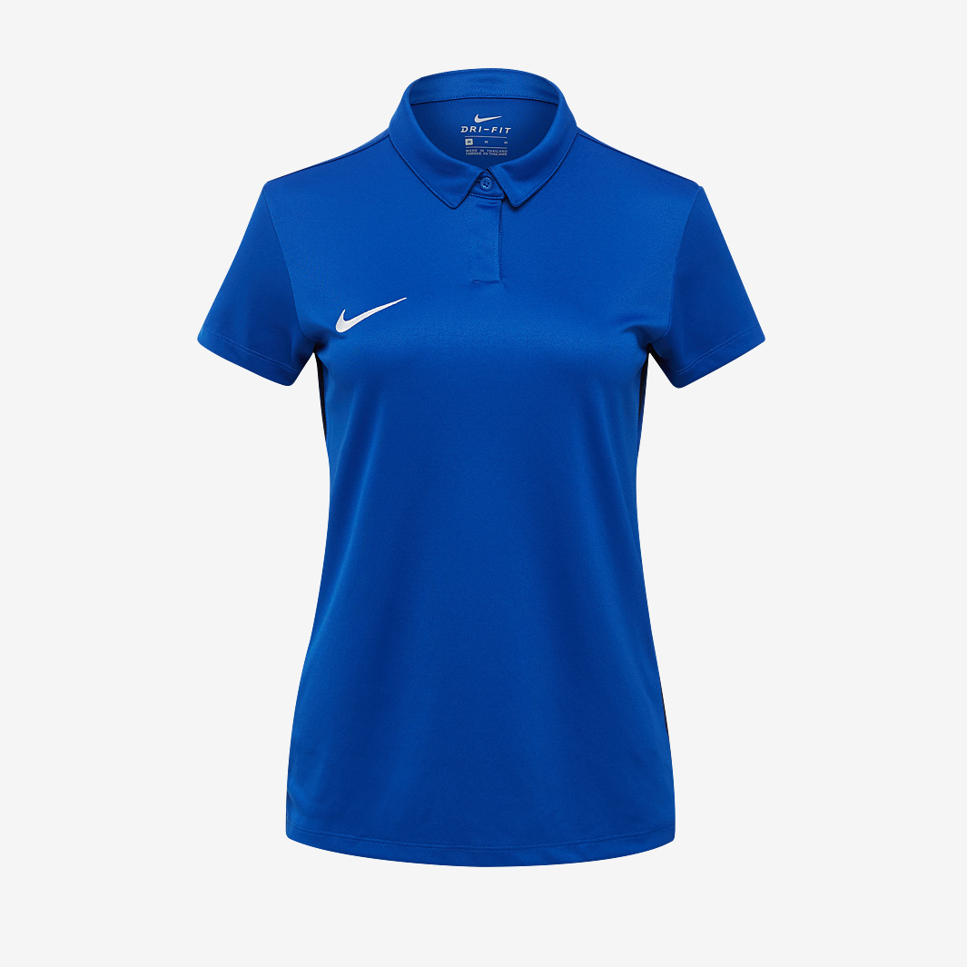 Nike Womens Dry Academy 18 Ss Polo Shirt Blue