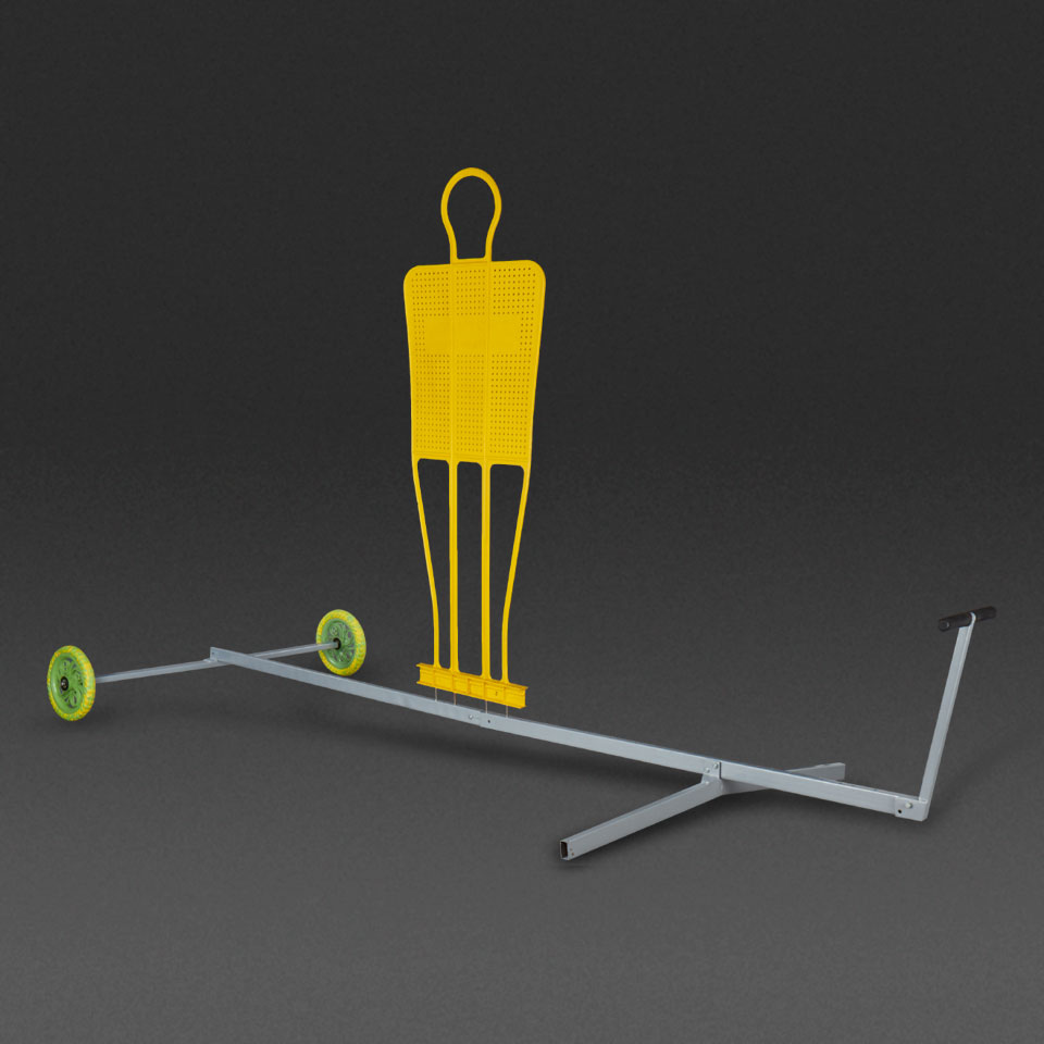 Diamond Pro Quality Mannequin Trolley Silver