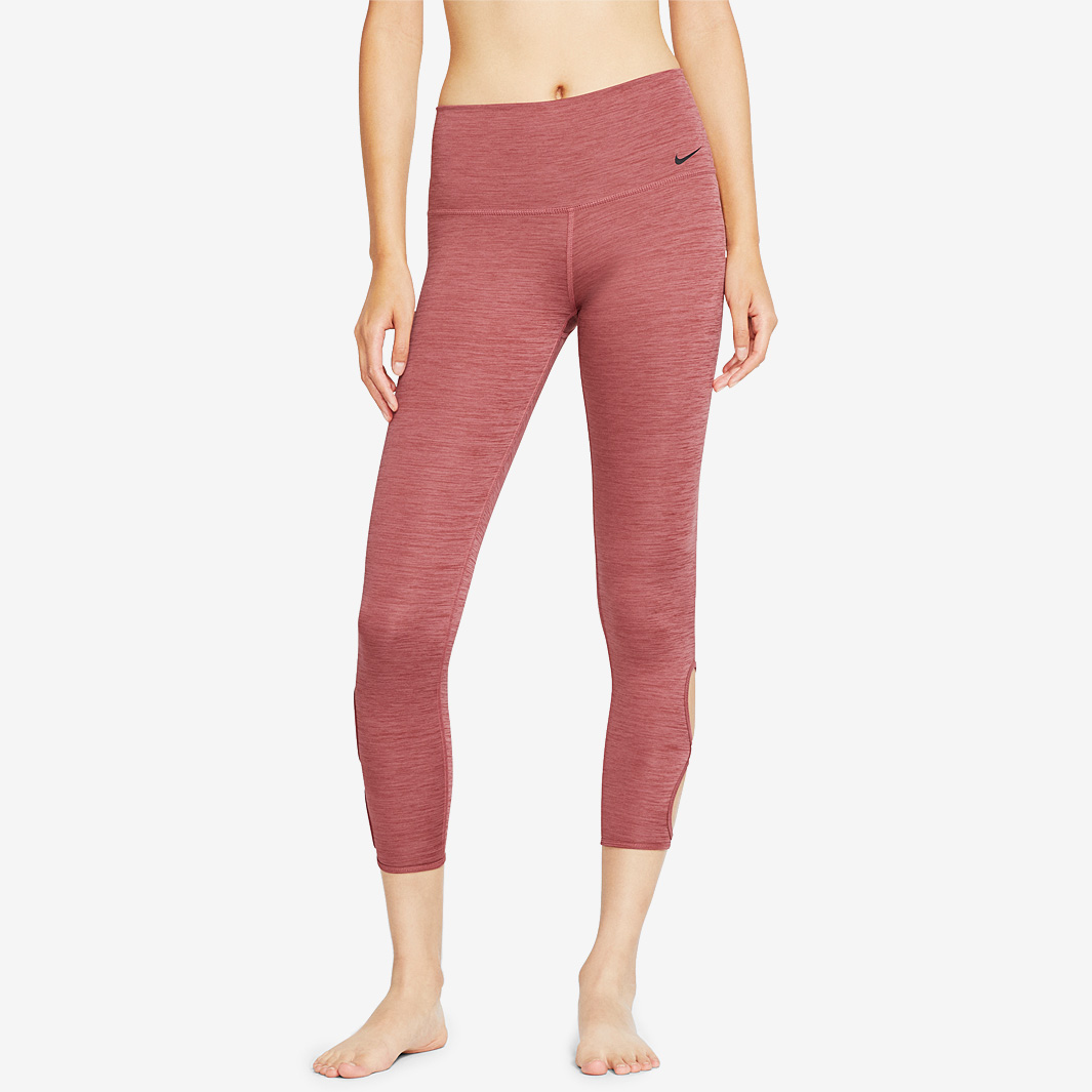 Nike Womens Yoga Training Leggings Red