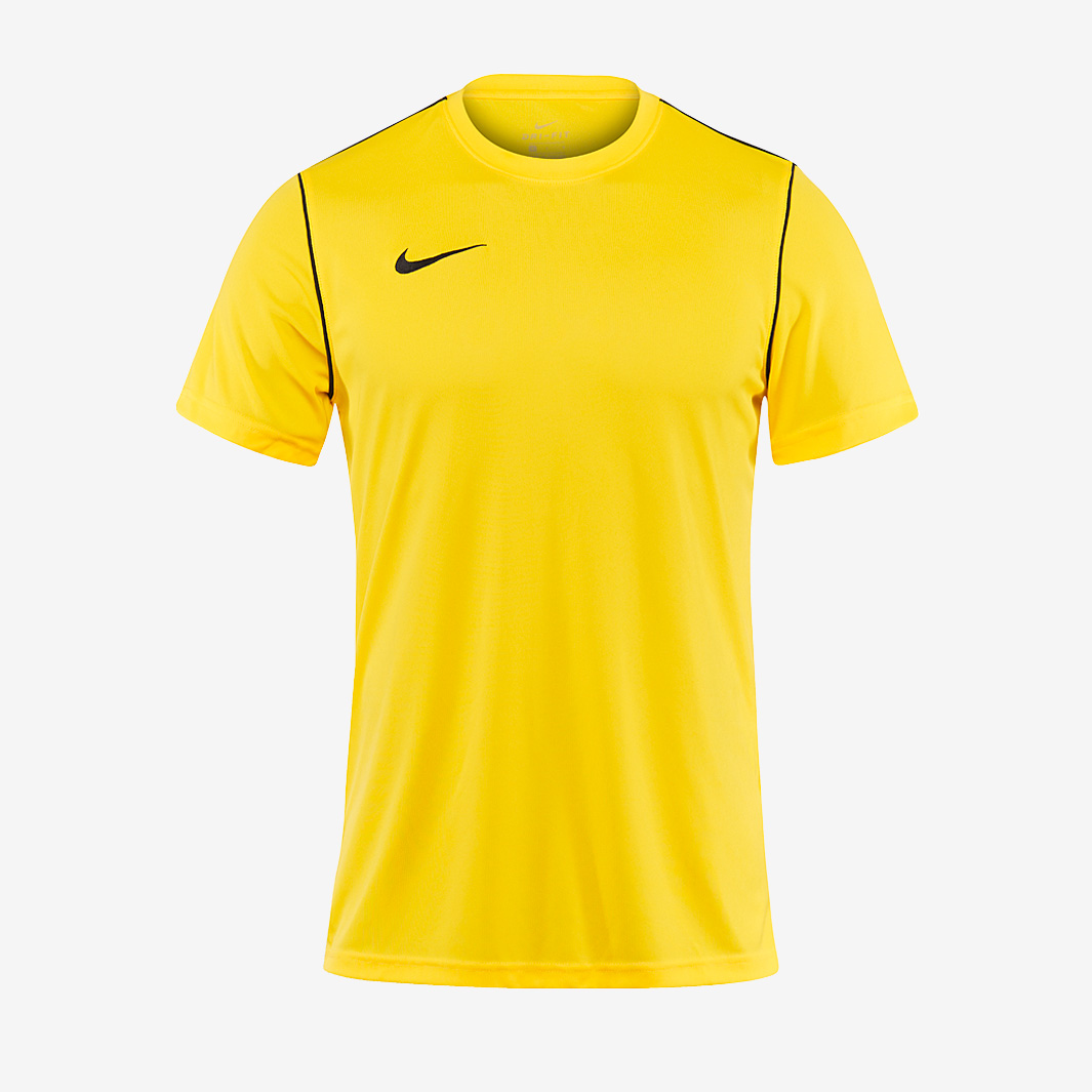 Nike Park 20 Slim Ss Training Shirt Yellow