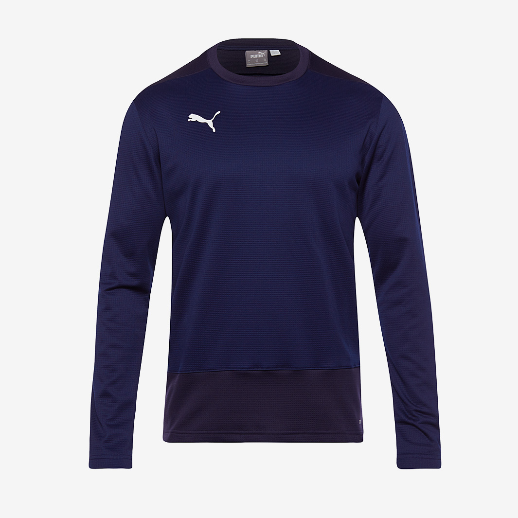 Puma Junior Teamgoal 23 Training Sweatshirt Navy