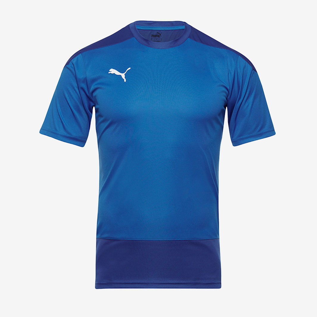 Puma Junior Teamgoal 23 Ss Training Shirt Blue