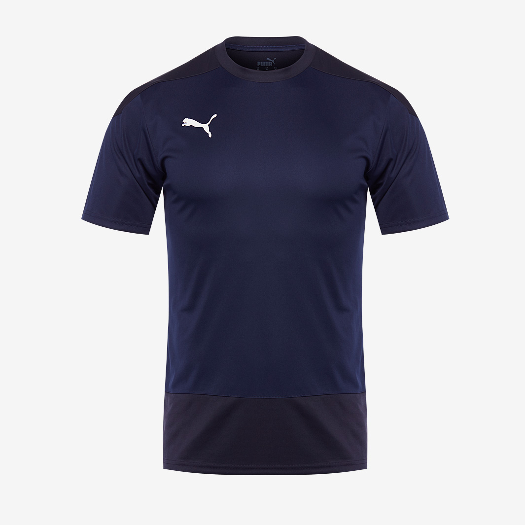 Puma Junior Teamgoal 23 Ss Training Shirt Navy